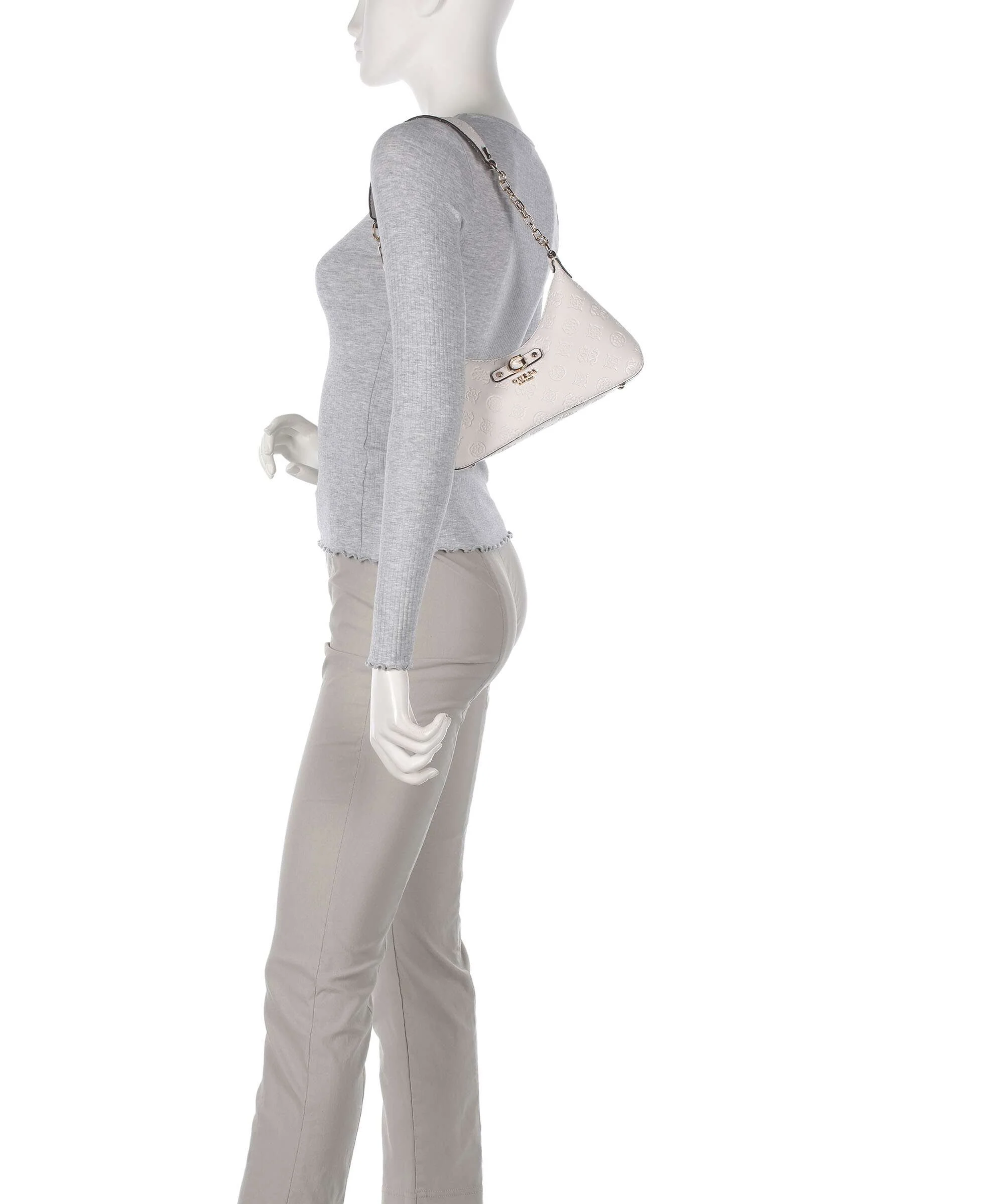 Guess Gerty Peony Schoudertas offwhite - Image 3
