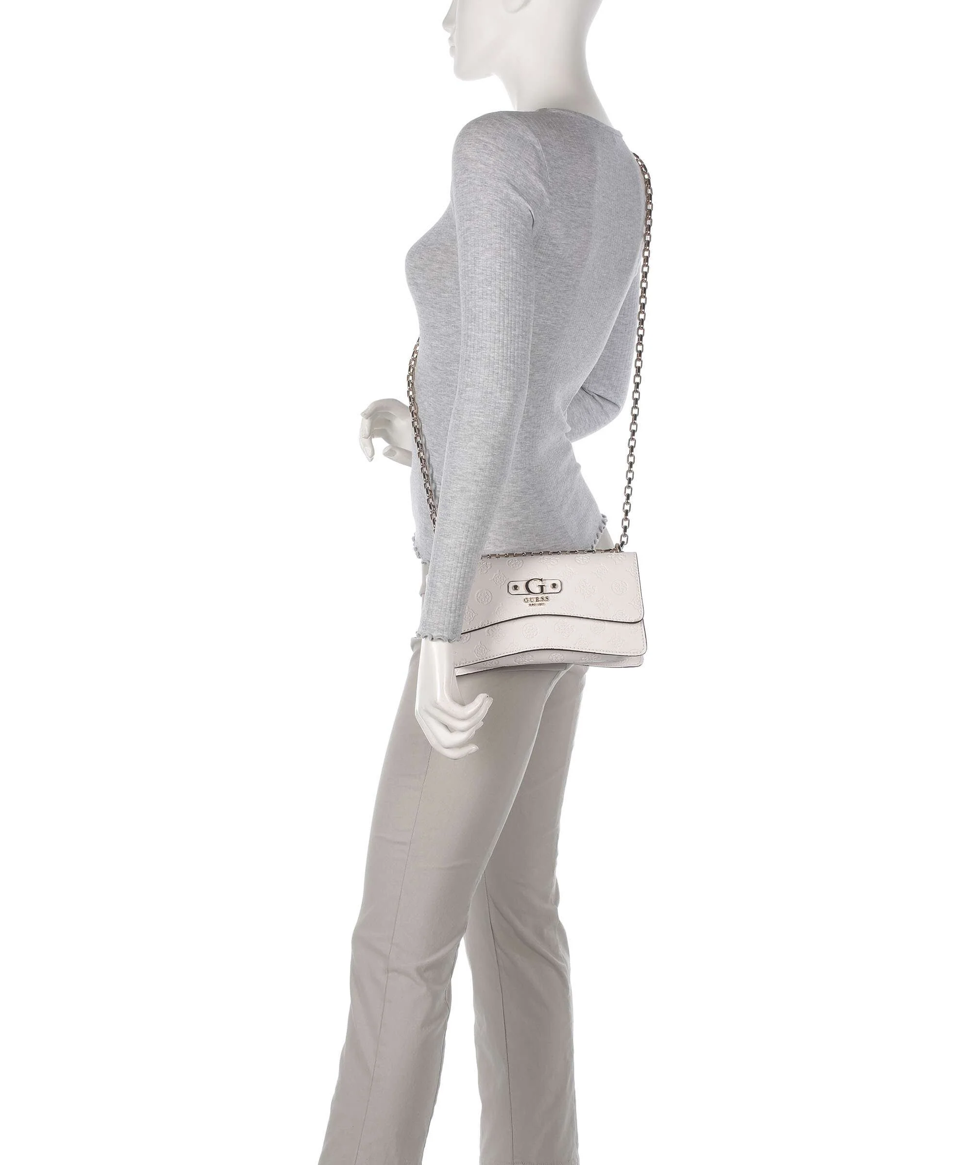 Guess Gerty Peony Schoudertas offwhite - Image 3