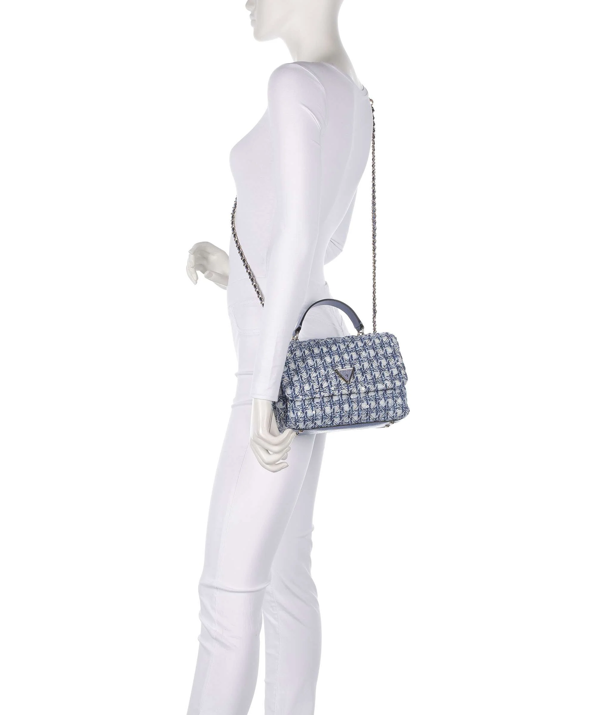 Guess Giully Schoudertas stormy blue - Image 3