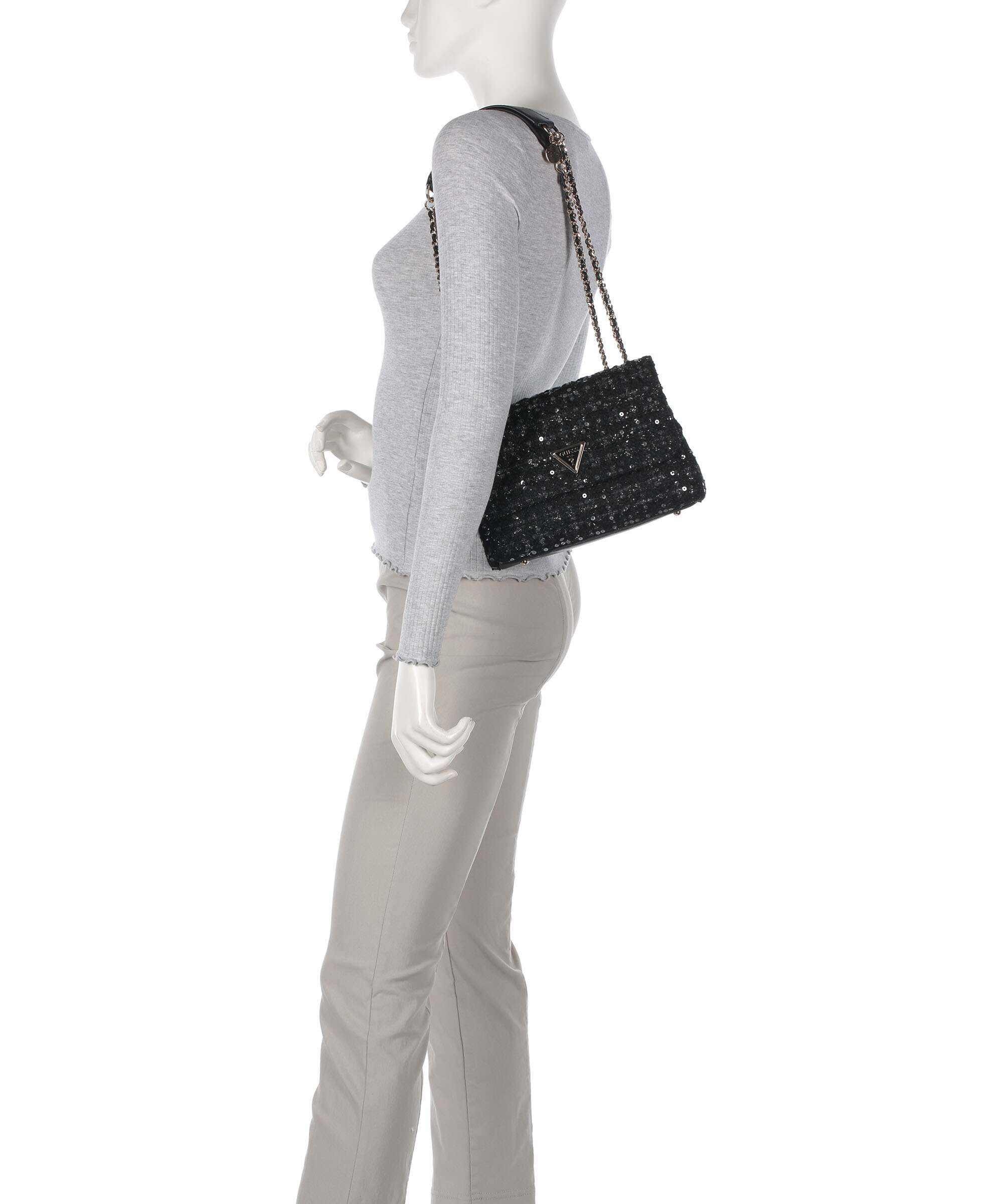Guess Giully Schoudertas black/grey - Image 3