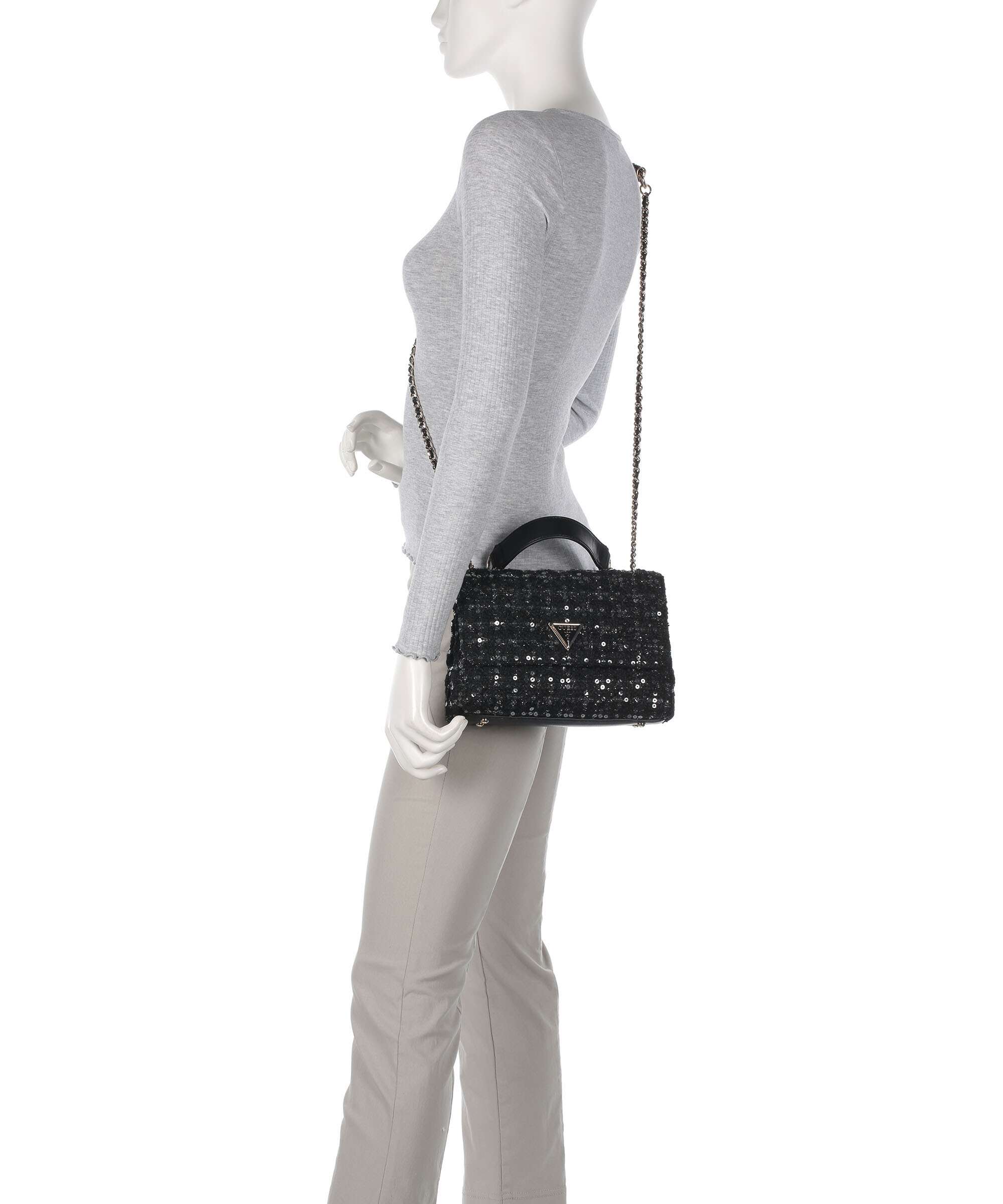 Guess Giully Schoudertas black/grey - Image 4