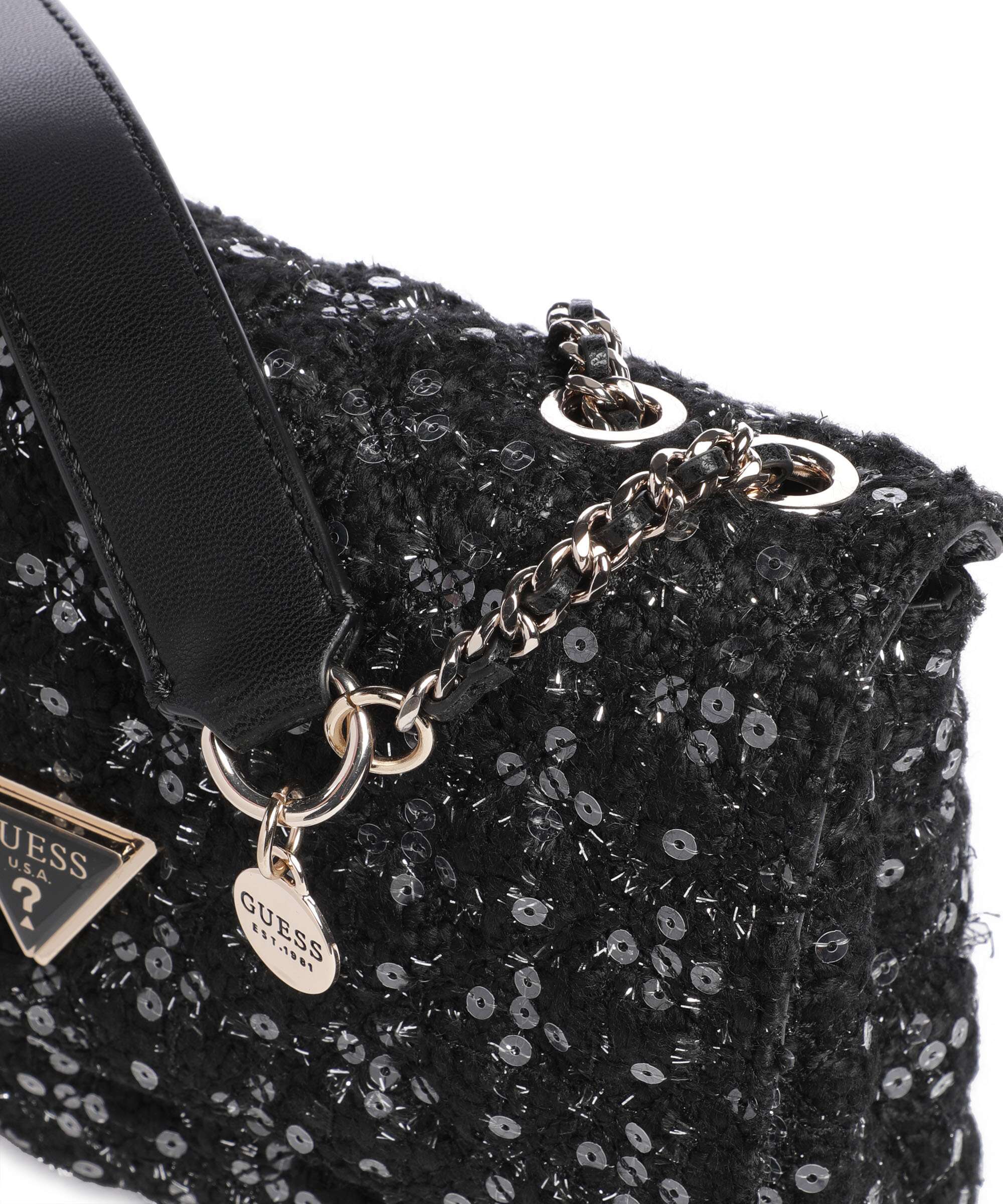 Guess Giully Schoudertas black/grey - Image 5