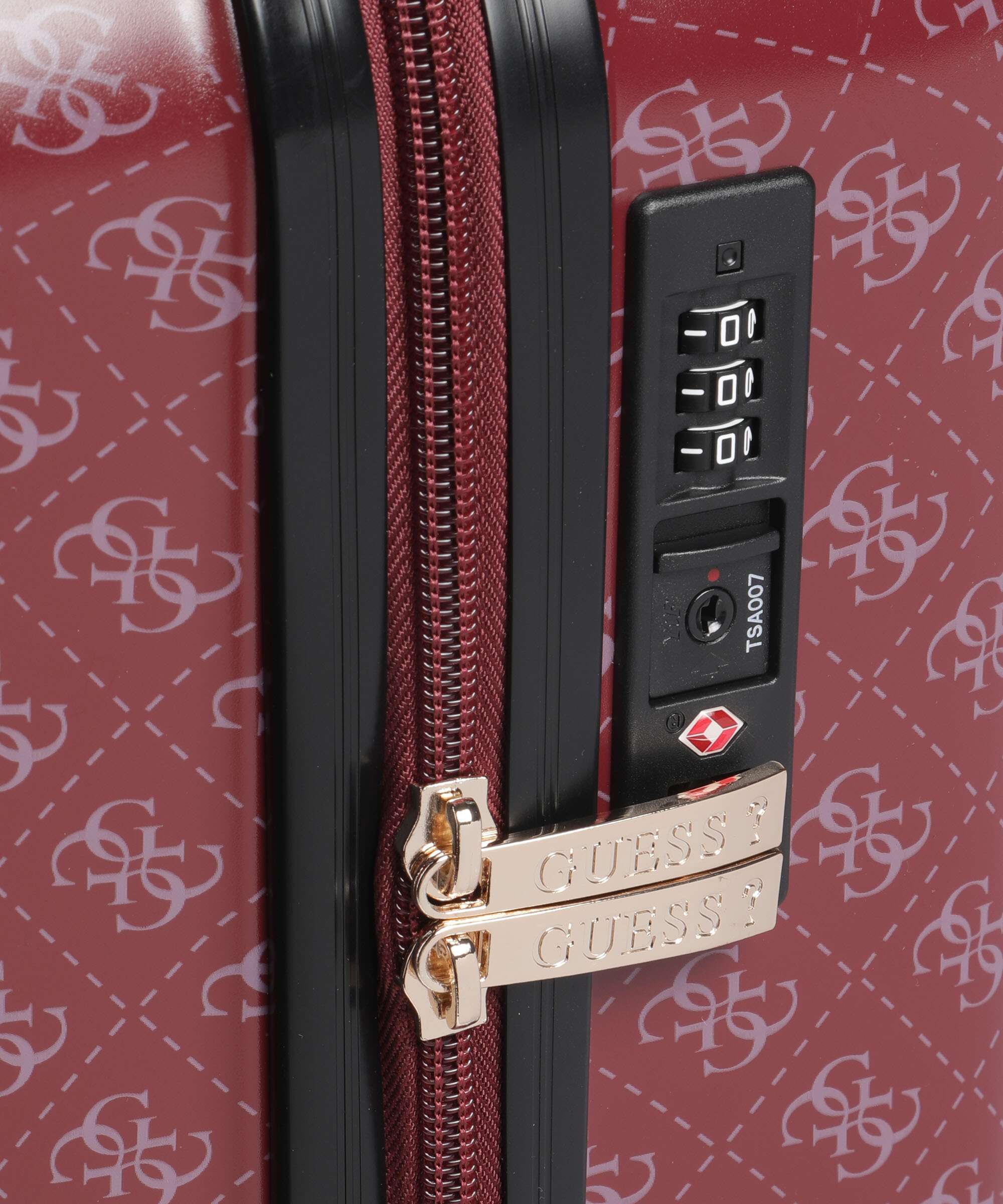 Guess Jesco Trolley (4 wielen) claret - Image 3