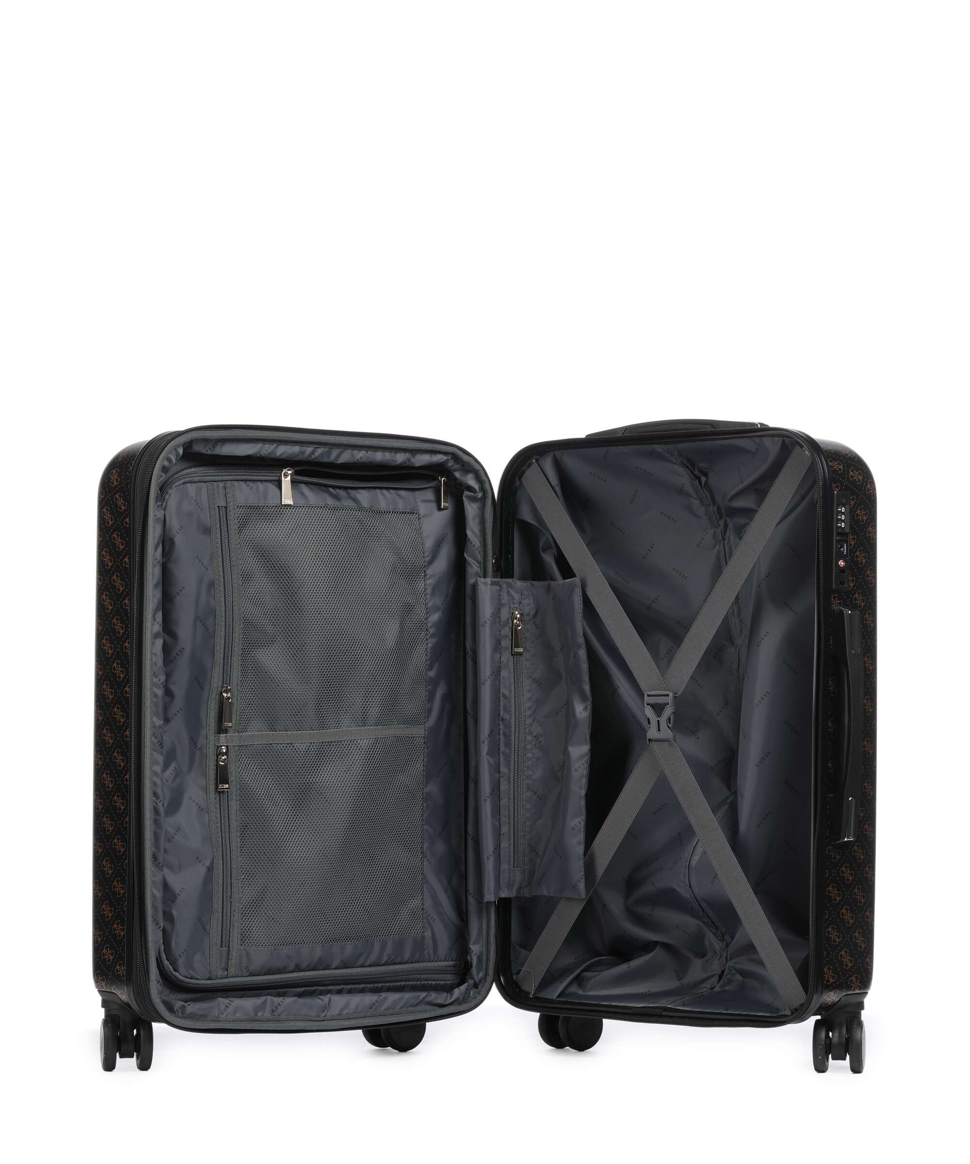 Guess Jesco Trolley (4 wielen) brown - Image 6