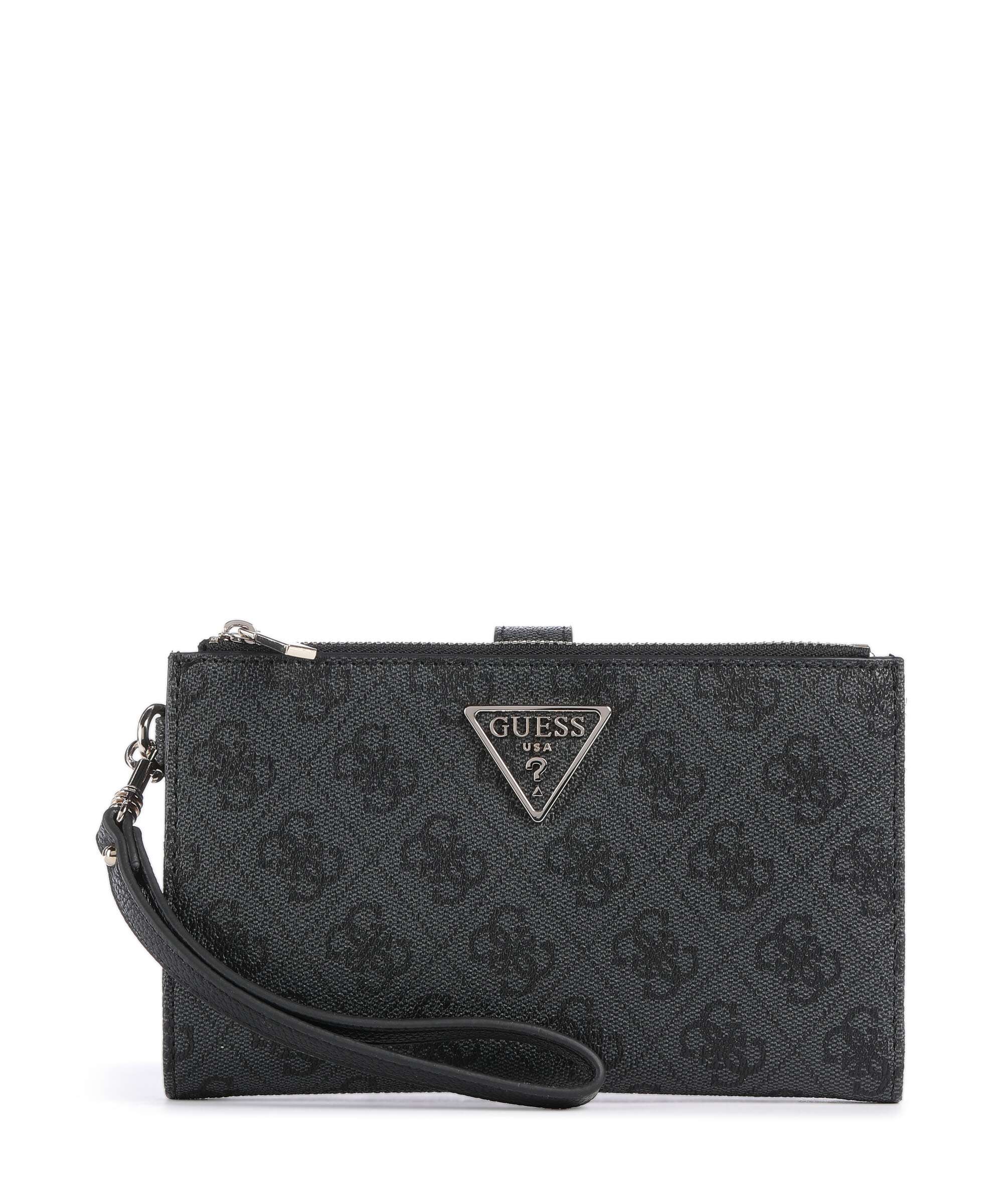 Guess Laurel Portemonnee coal logo