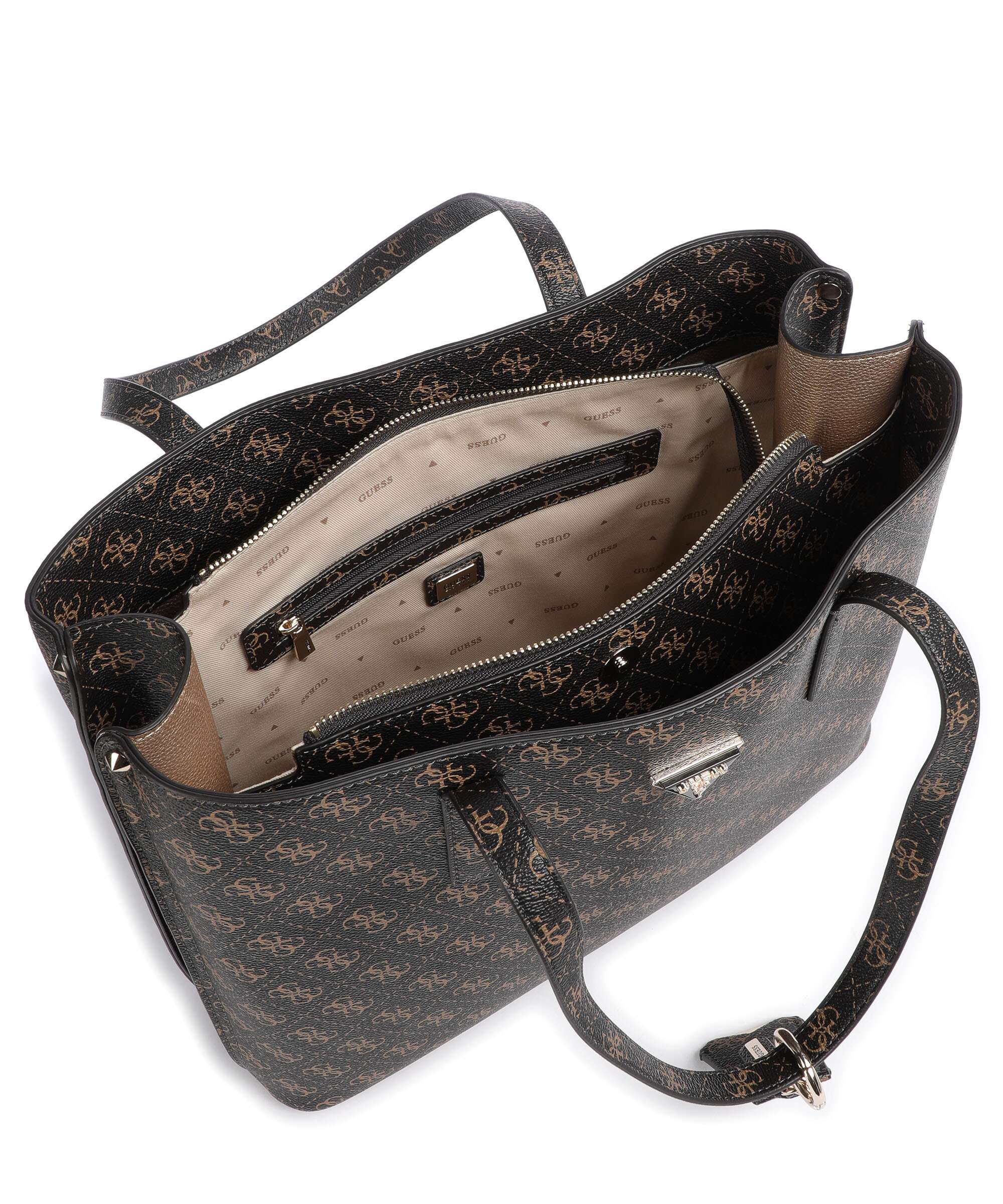 Guess Meridian Boodschappentas brown logo - Image 6