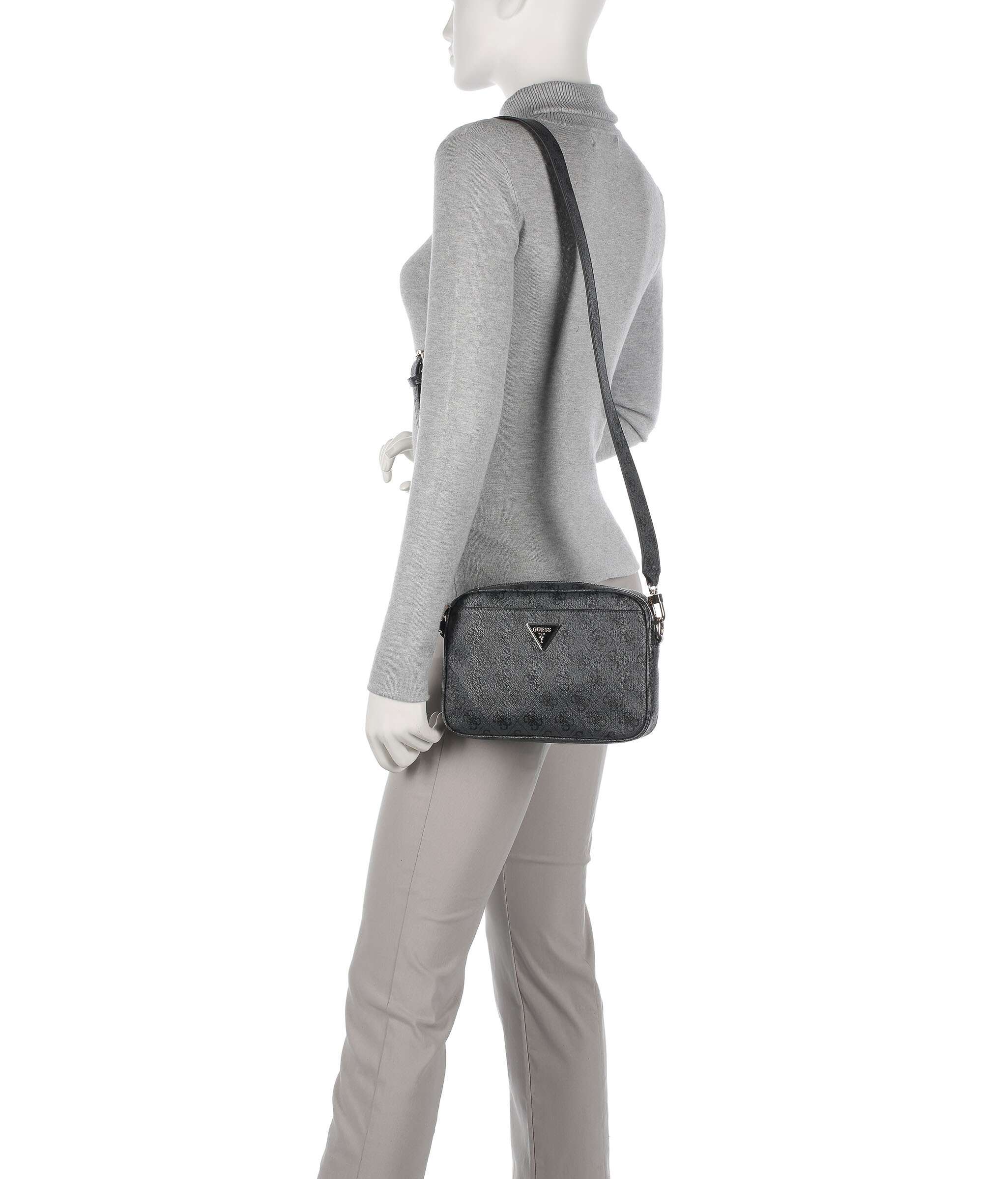 Guess Meridian Crossbody tas coal logo - Image 3