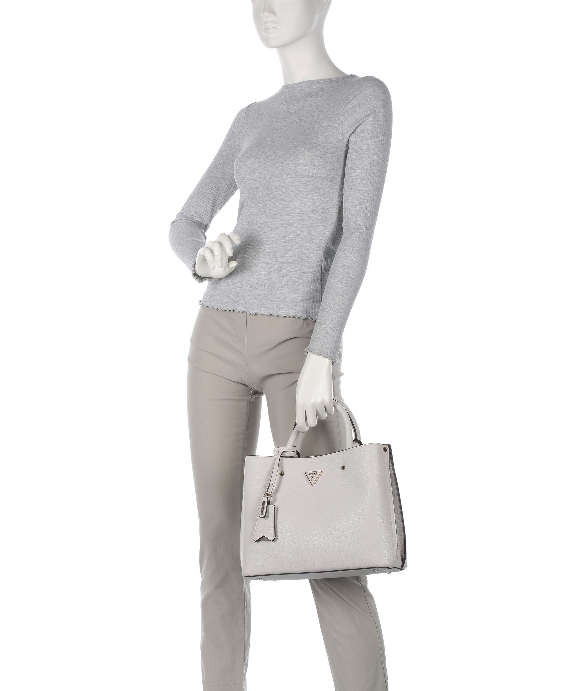 Guess Meridian Handtas ivory - Image 3