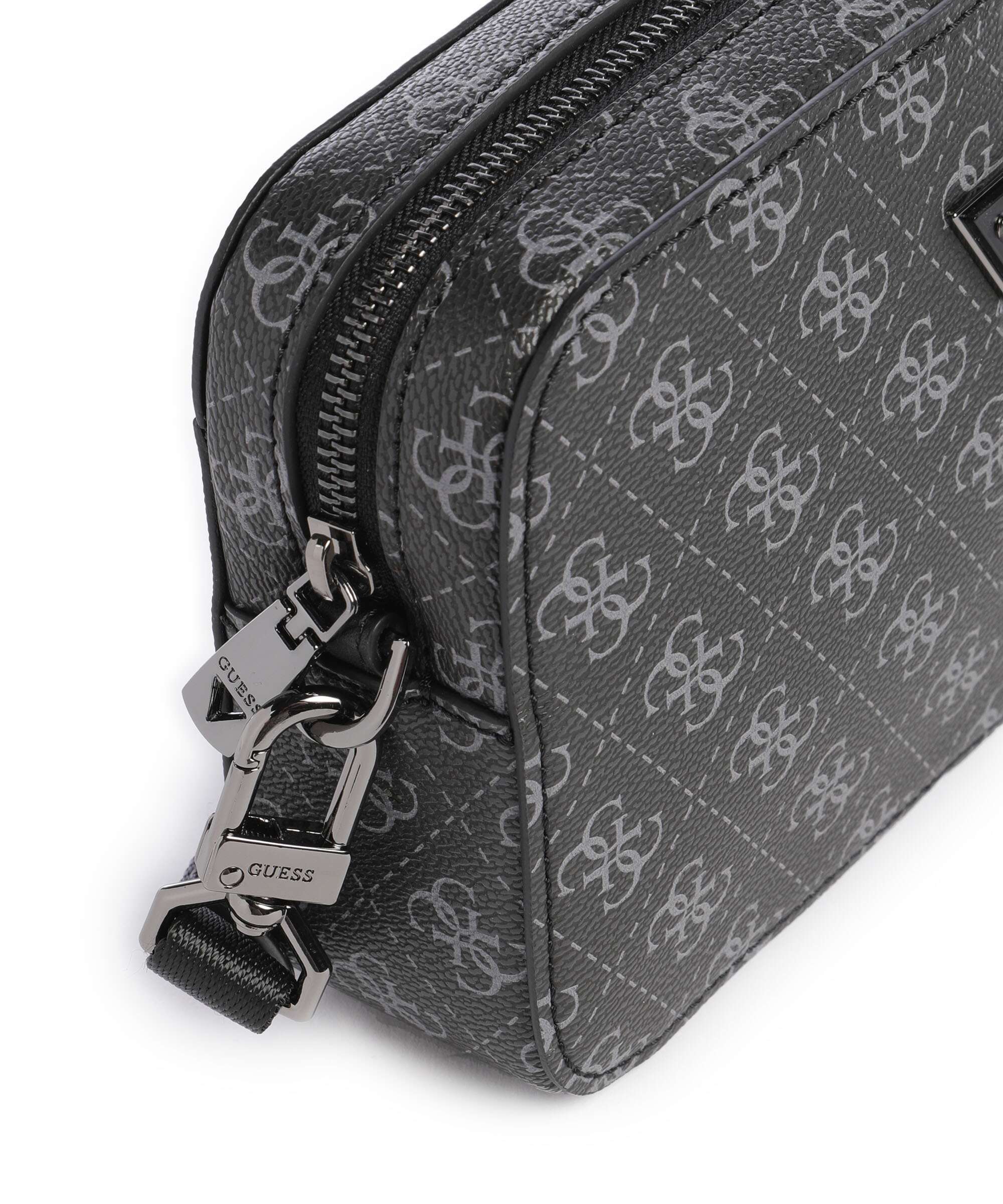 Guess Milano Crossbody tas dark black - Image 4