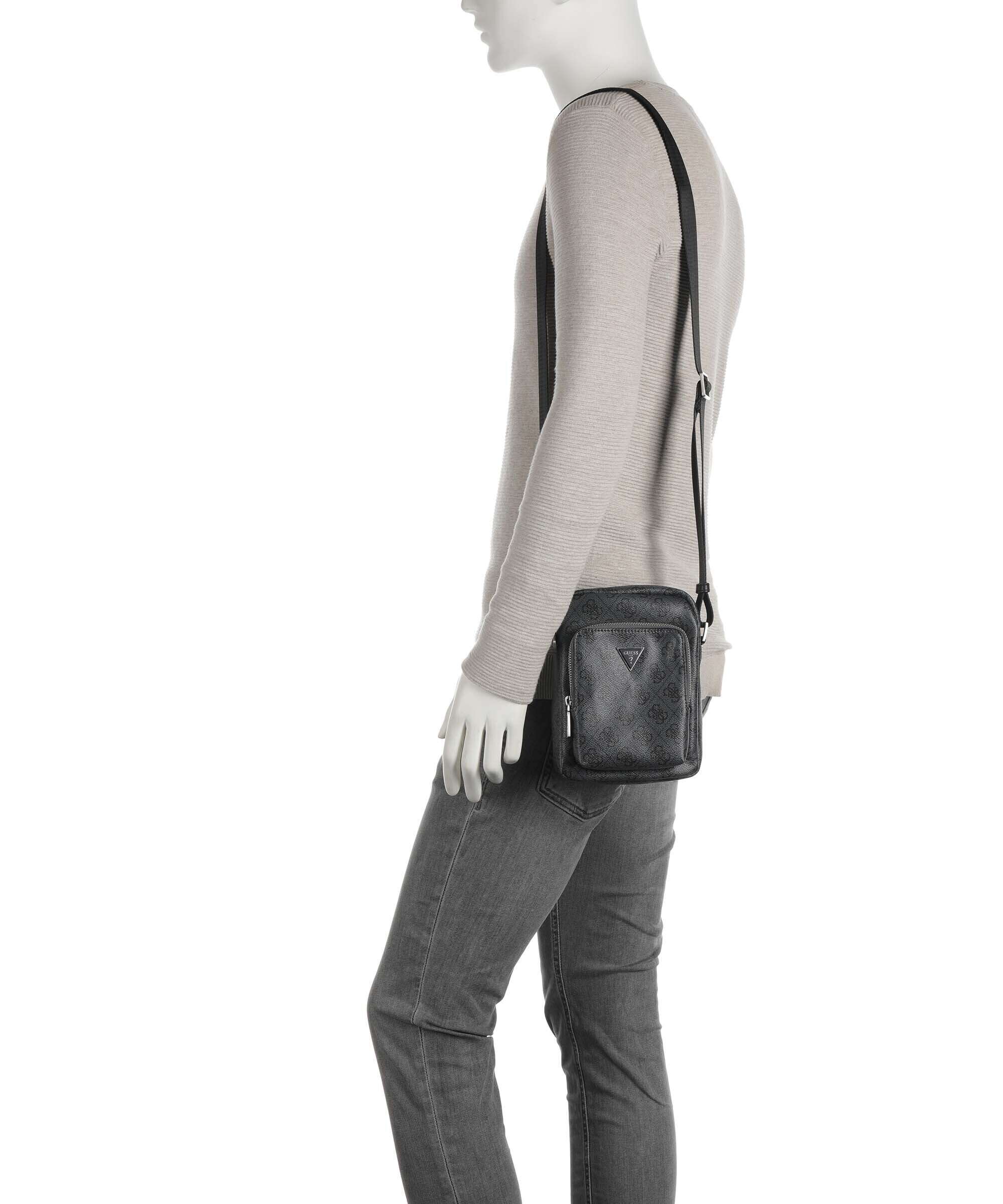 Guess Milano Eco Crossbody tas black - Image 3