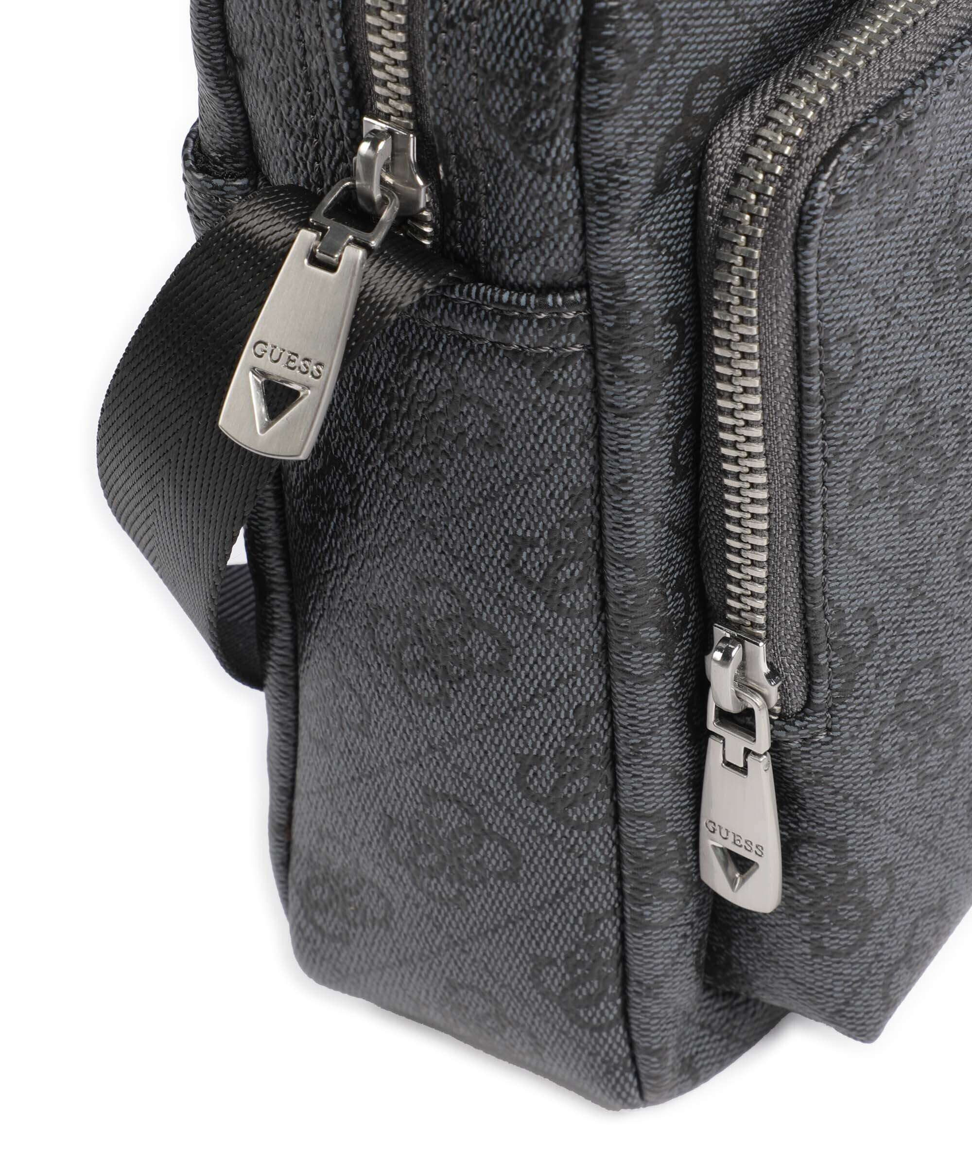 Guess Milano Eco Crossbody tas black - Image 4