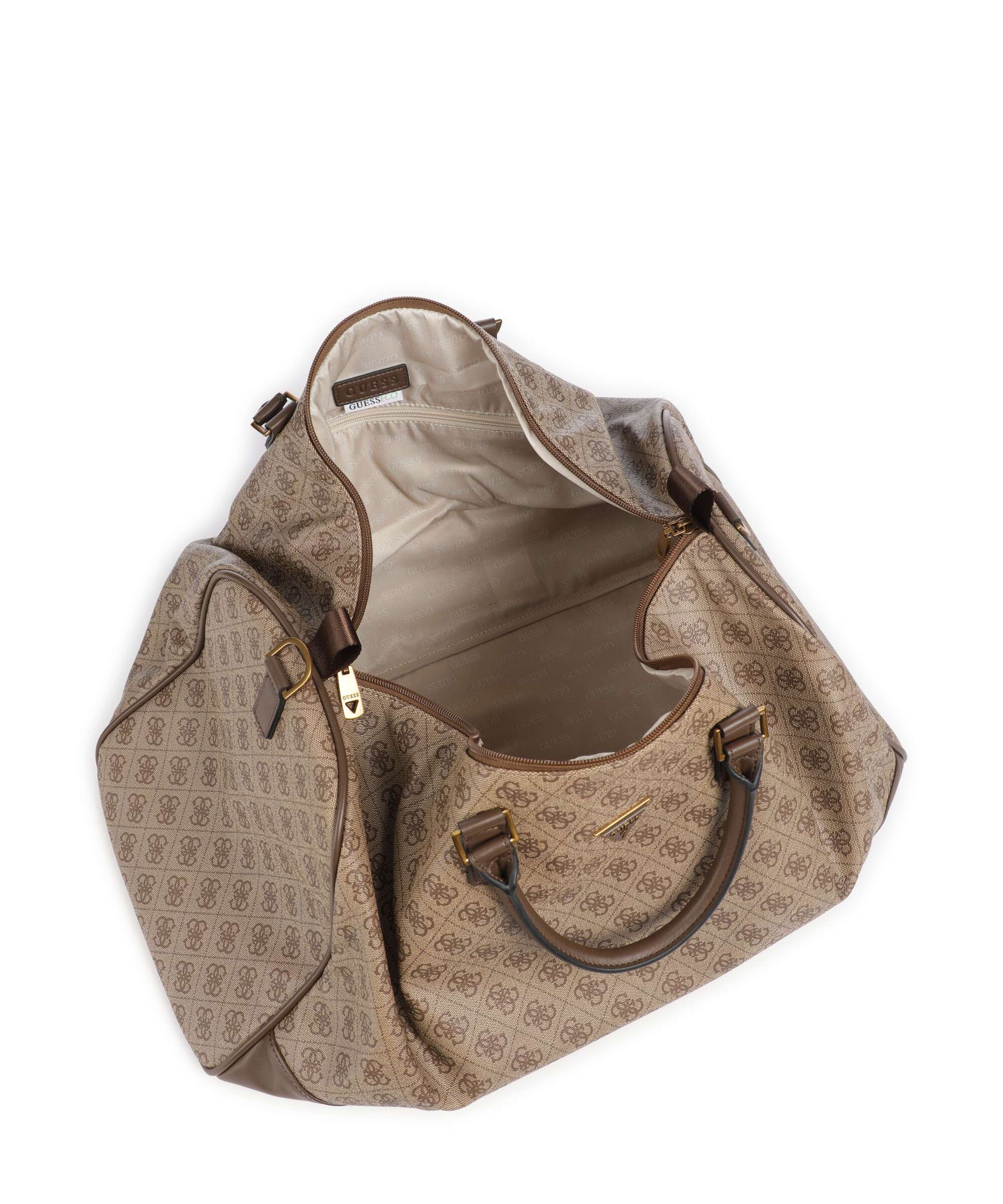 Guess Milano Weekendtas beige/brown - Image 6