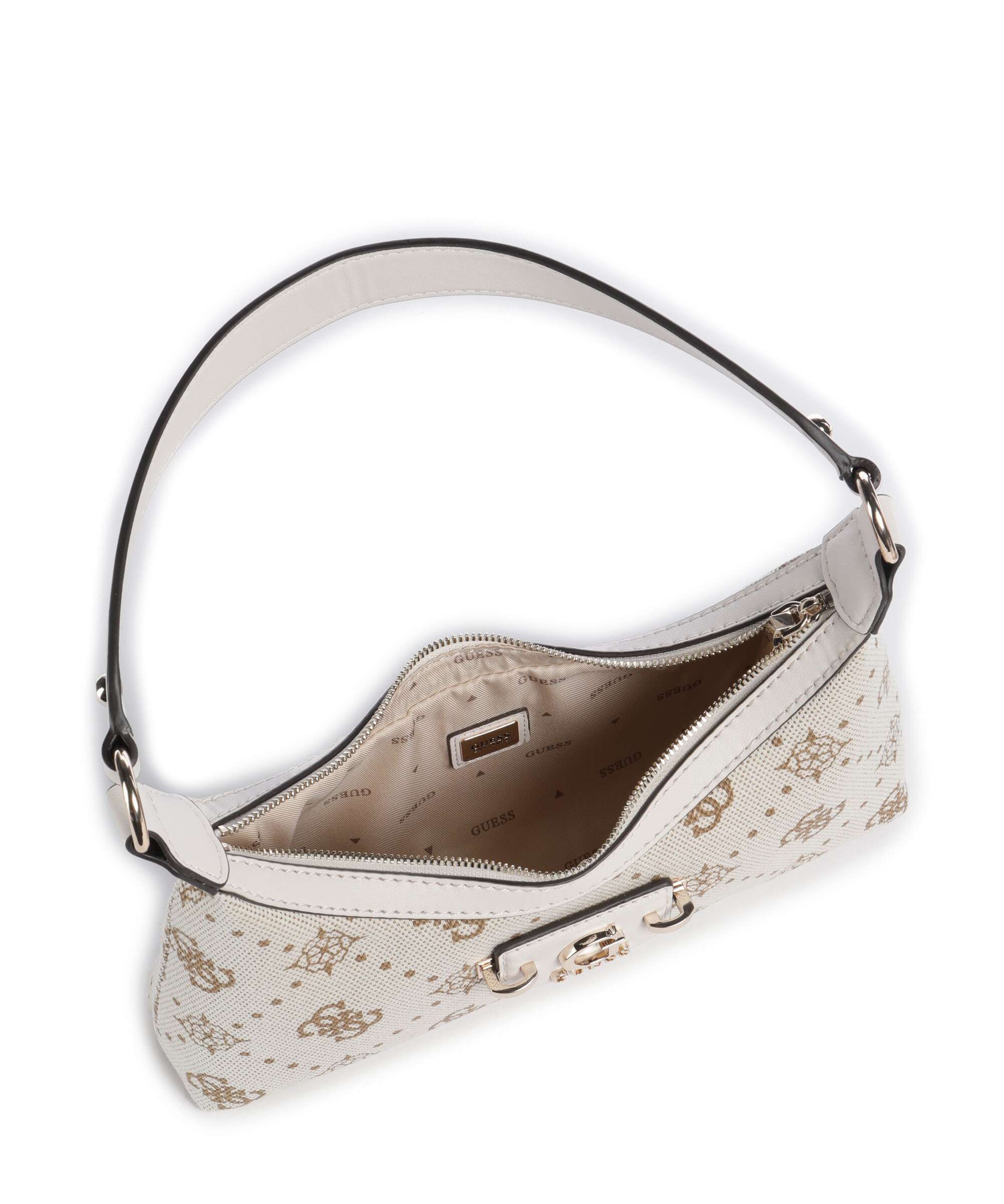 Guess Neda 4G Peony Logo Schoudertas offwhite logo - Image 5