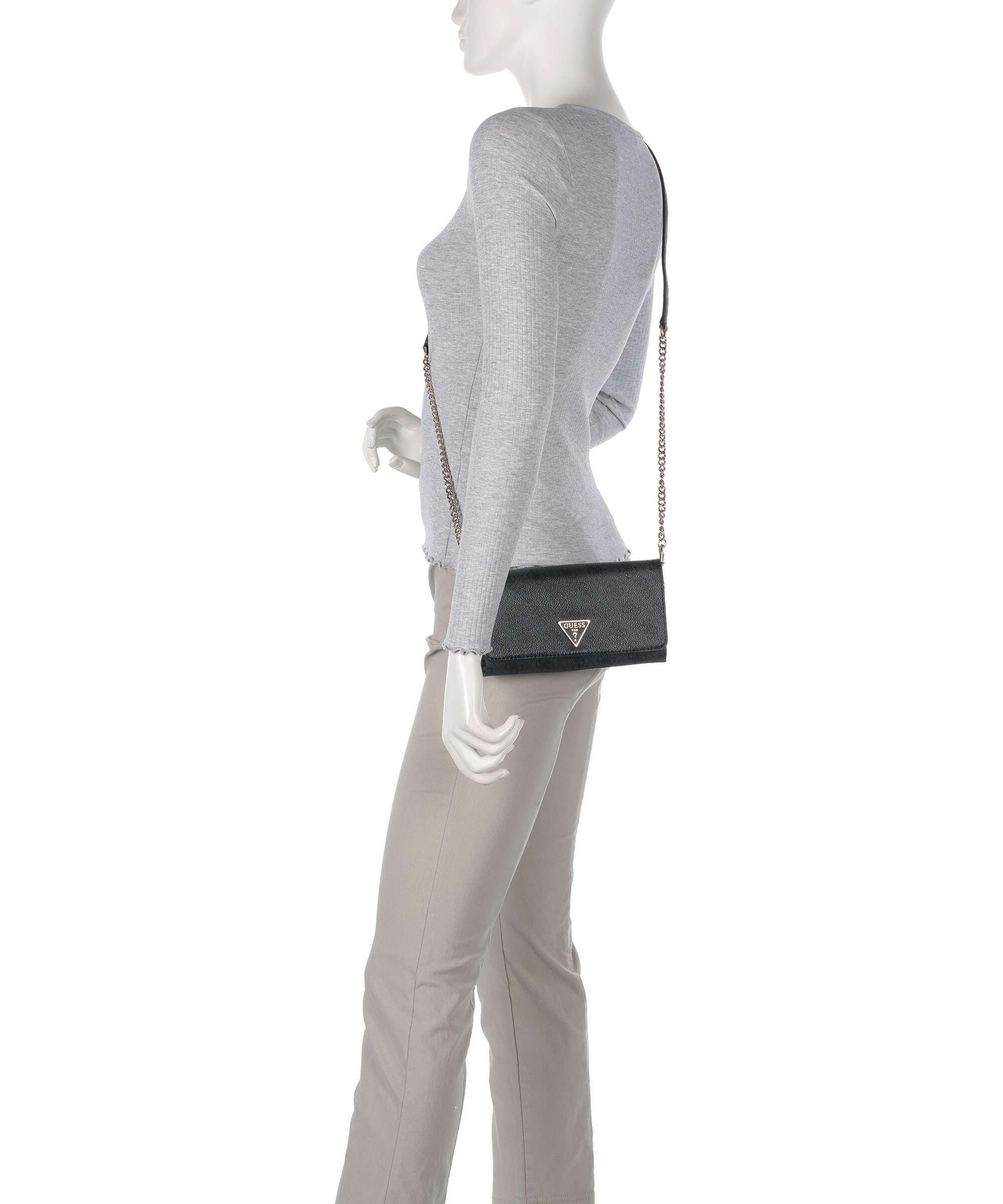 Guess Noelle 4G Basique Logo Portemonnee coal logo - Image 3