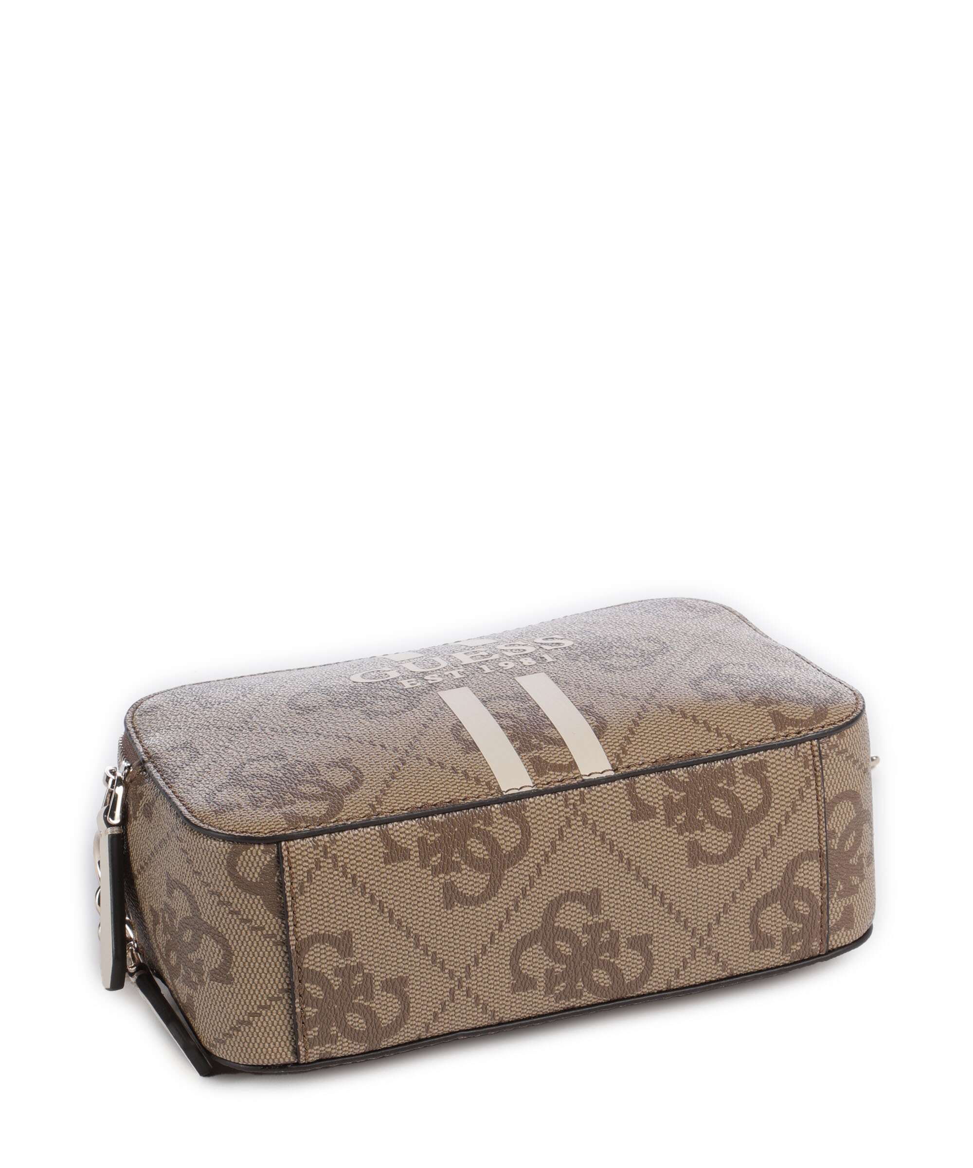 Guess Noelle 4G Logo Crossbody tas latte logo - Image 5