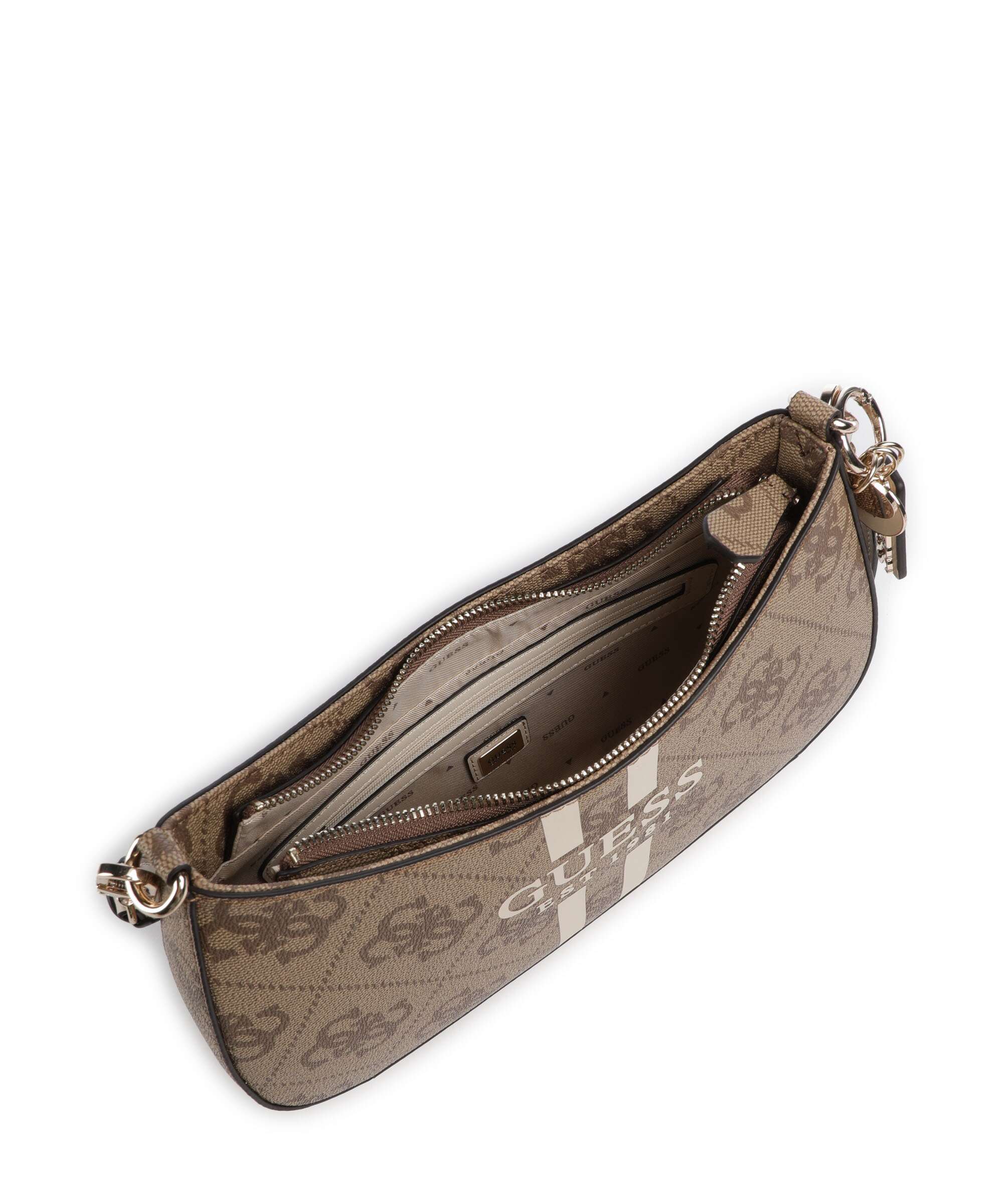 Guess Noelle 4G Logo Schoudertas latte logo - Image 6