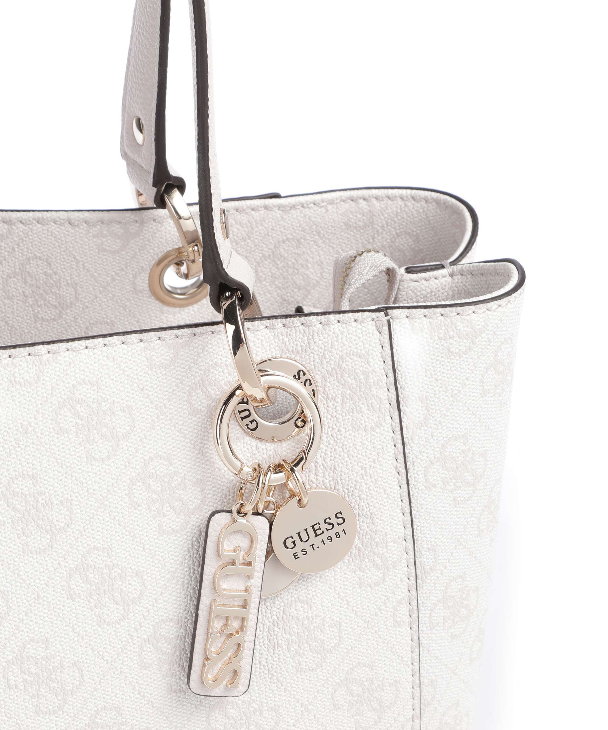 Guess Noelle Boodschappentas white logo - Image 4
