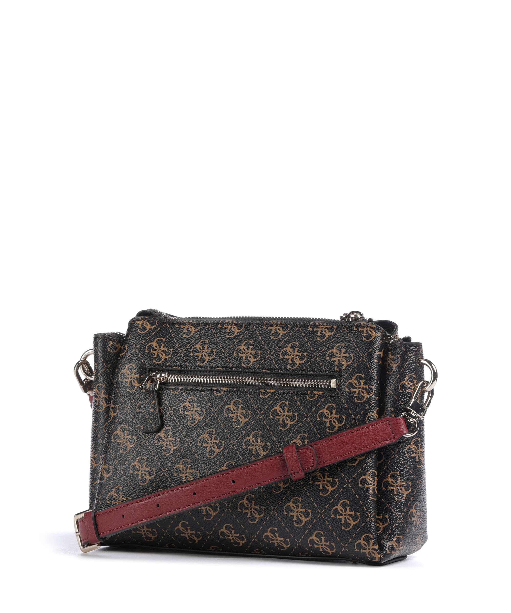 Guess Noelle Q Logo Crossbody tas brown - Image 2