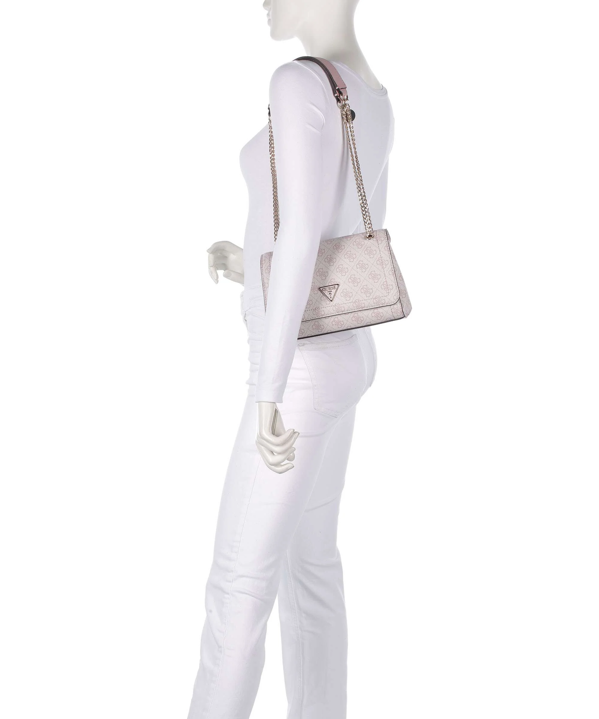 Guess Noelle Schoudertas orchid logo - Image 3
