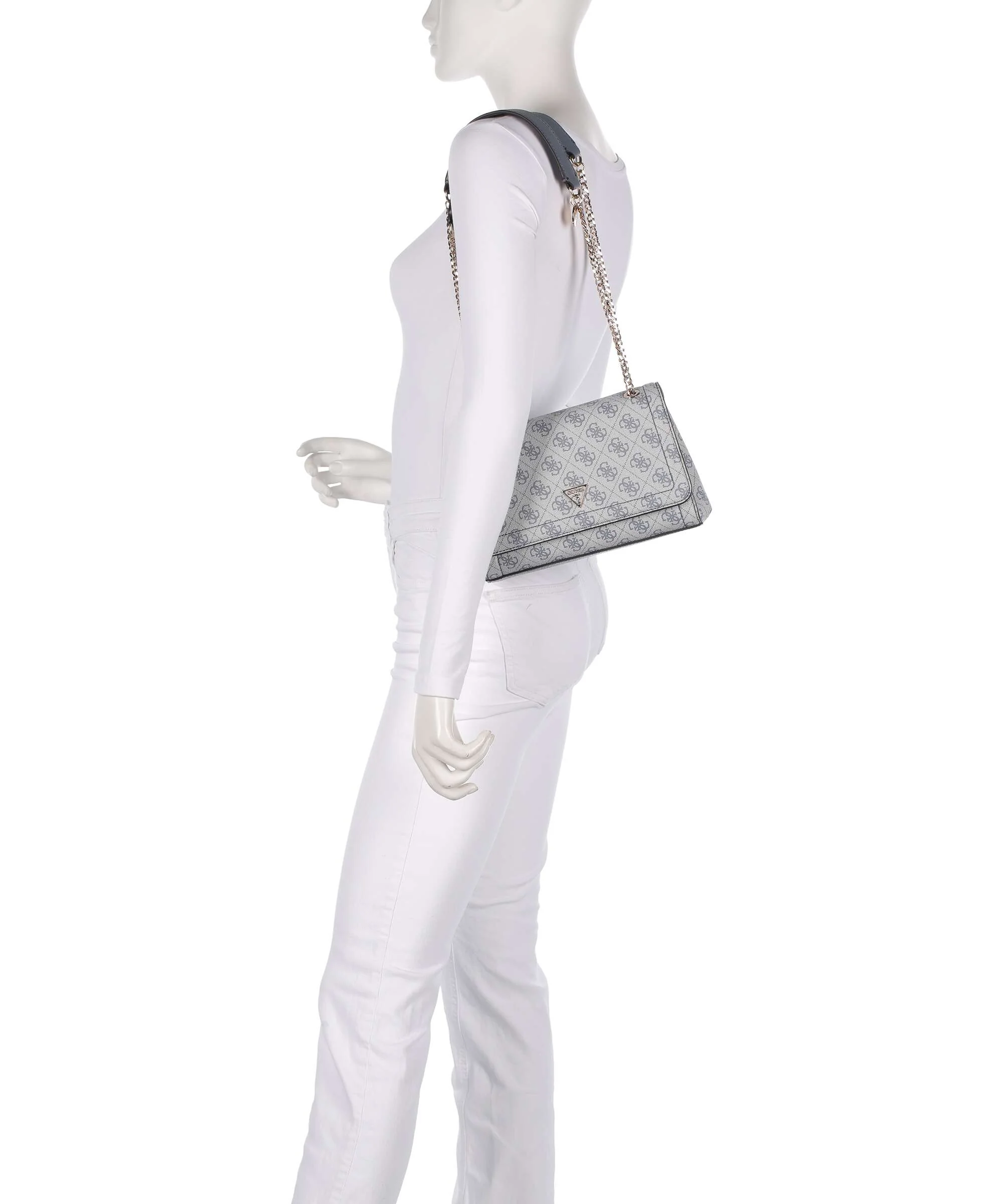 Guess Noelle Schoudertas slate grey - Image 3