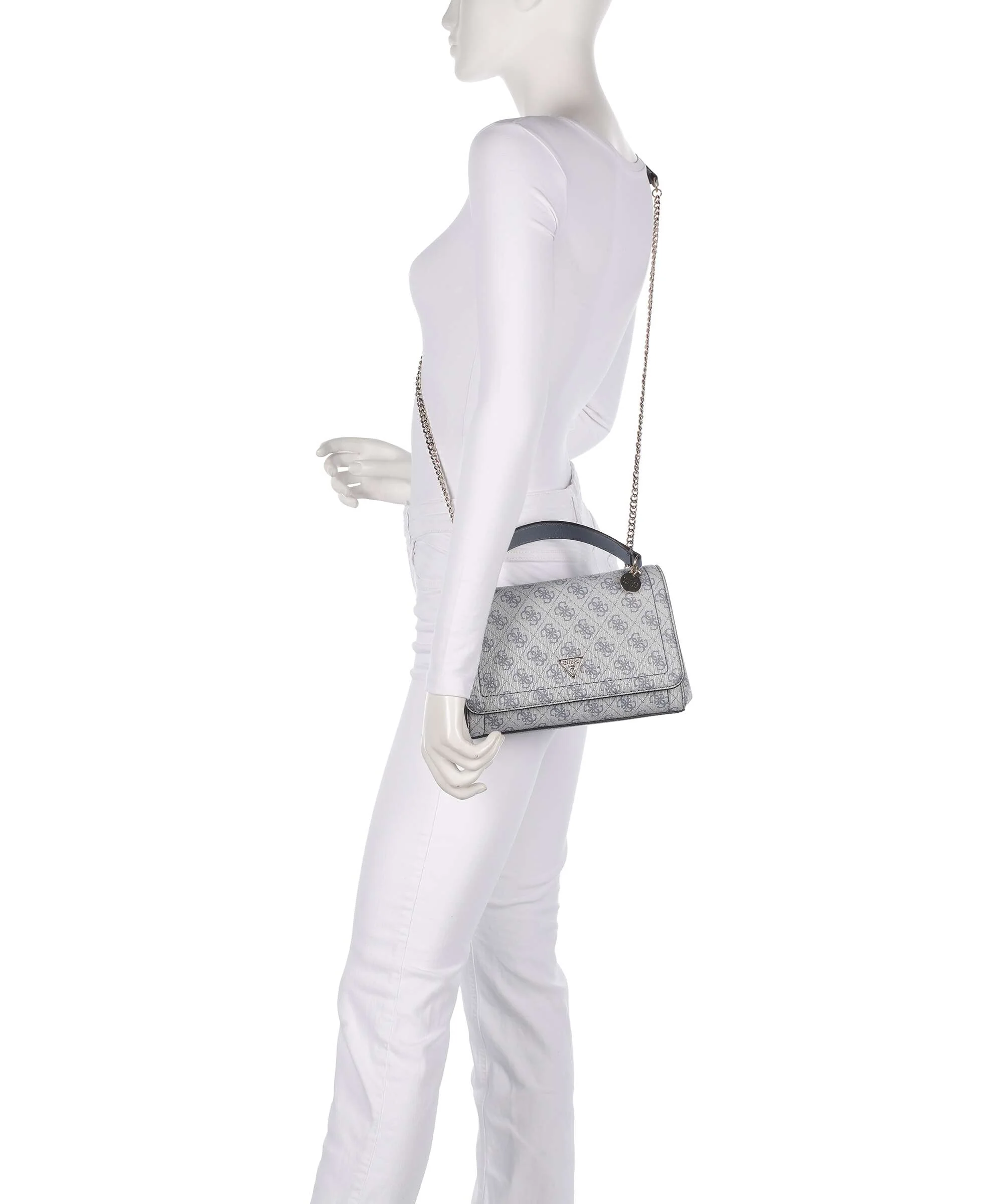 Guess Noelle Schoudertas slate grey - Image 4