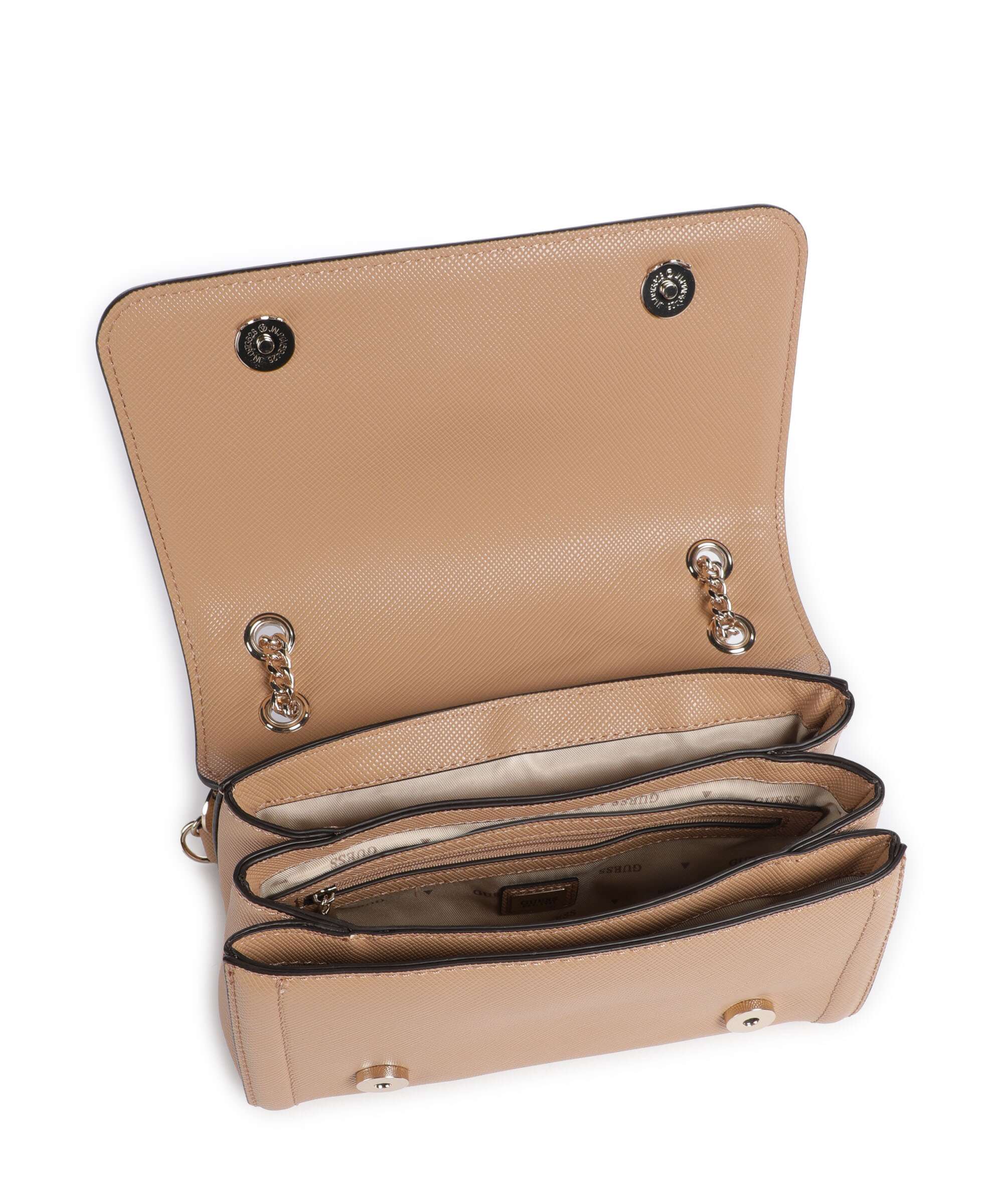 Guess Noelle Schoudertas beige - Image 7