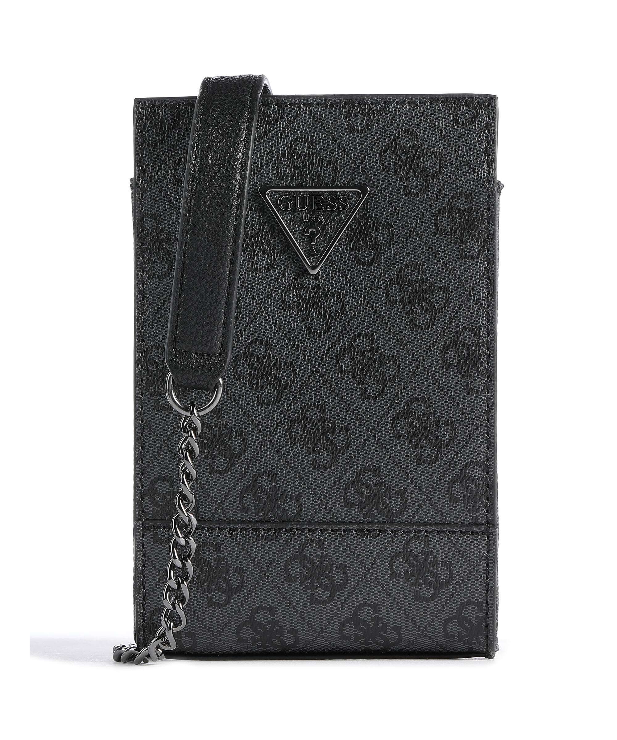 Guess Noelle Telefoon tasje coal