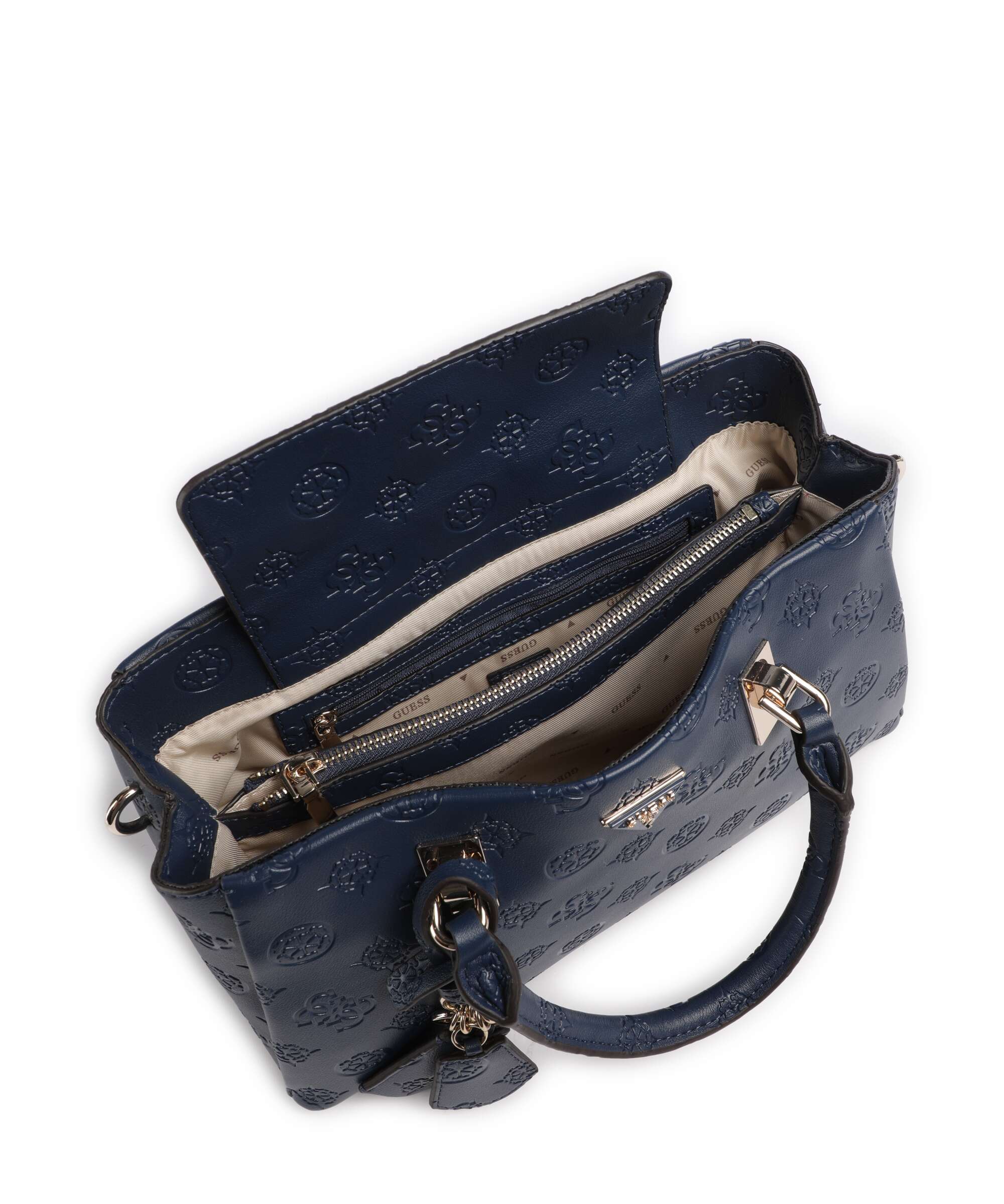 Guess Tisha Handtas midnight logo - Image 6