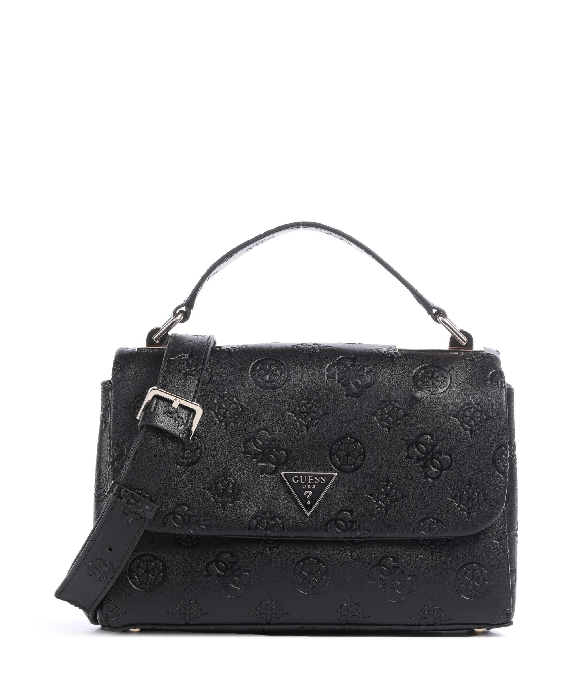 Guess Tisha Handtas black logo