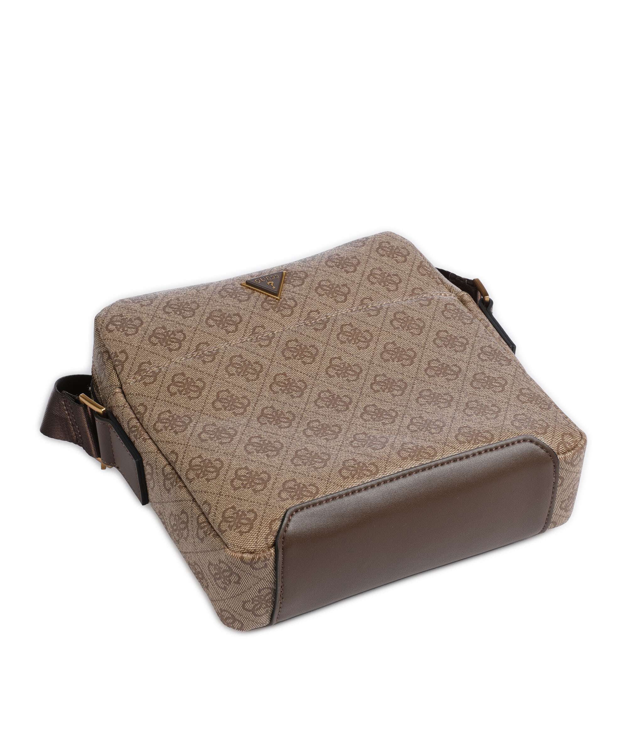 Guess Torino Eco Crossbody tas beige/brown - Image 5