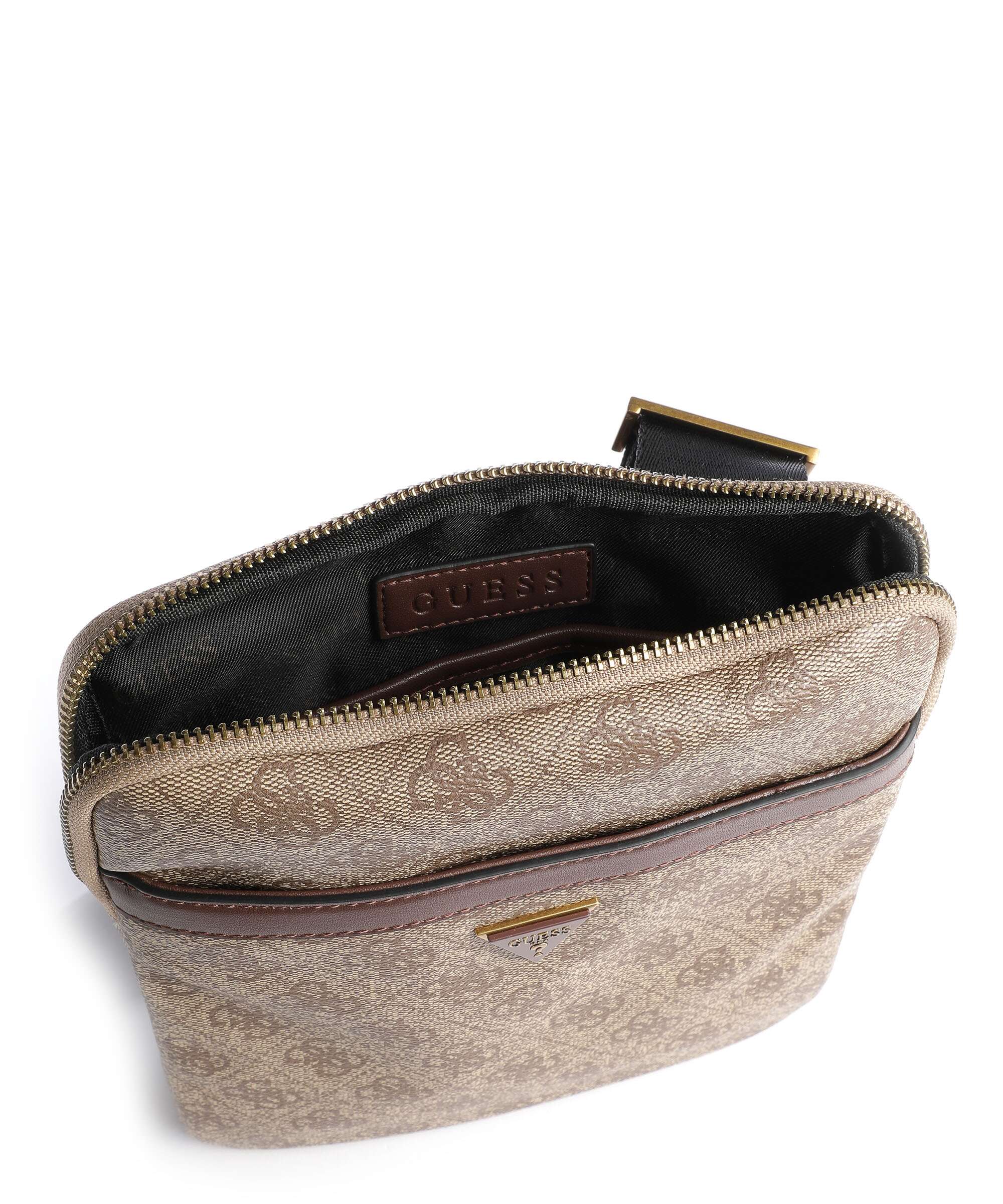 Guess Vezzola Crossbody tas beige/brown - Image 6