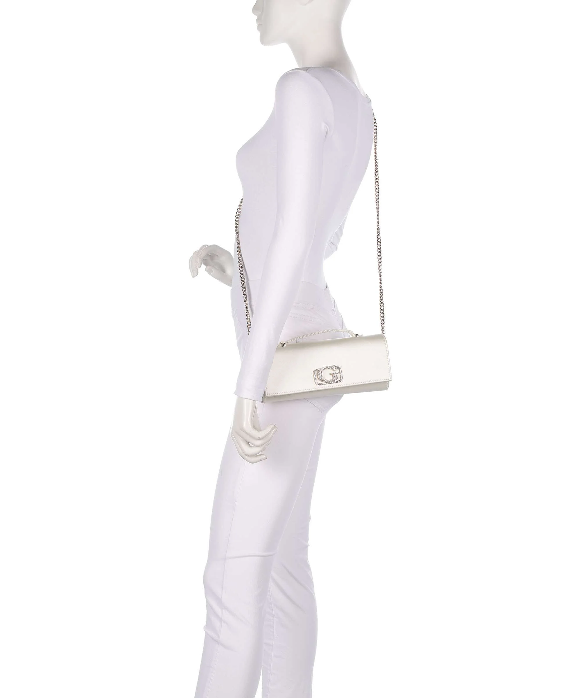 Guess Zalina Crossbody tas ivory - Image 3