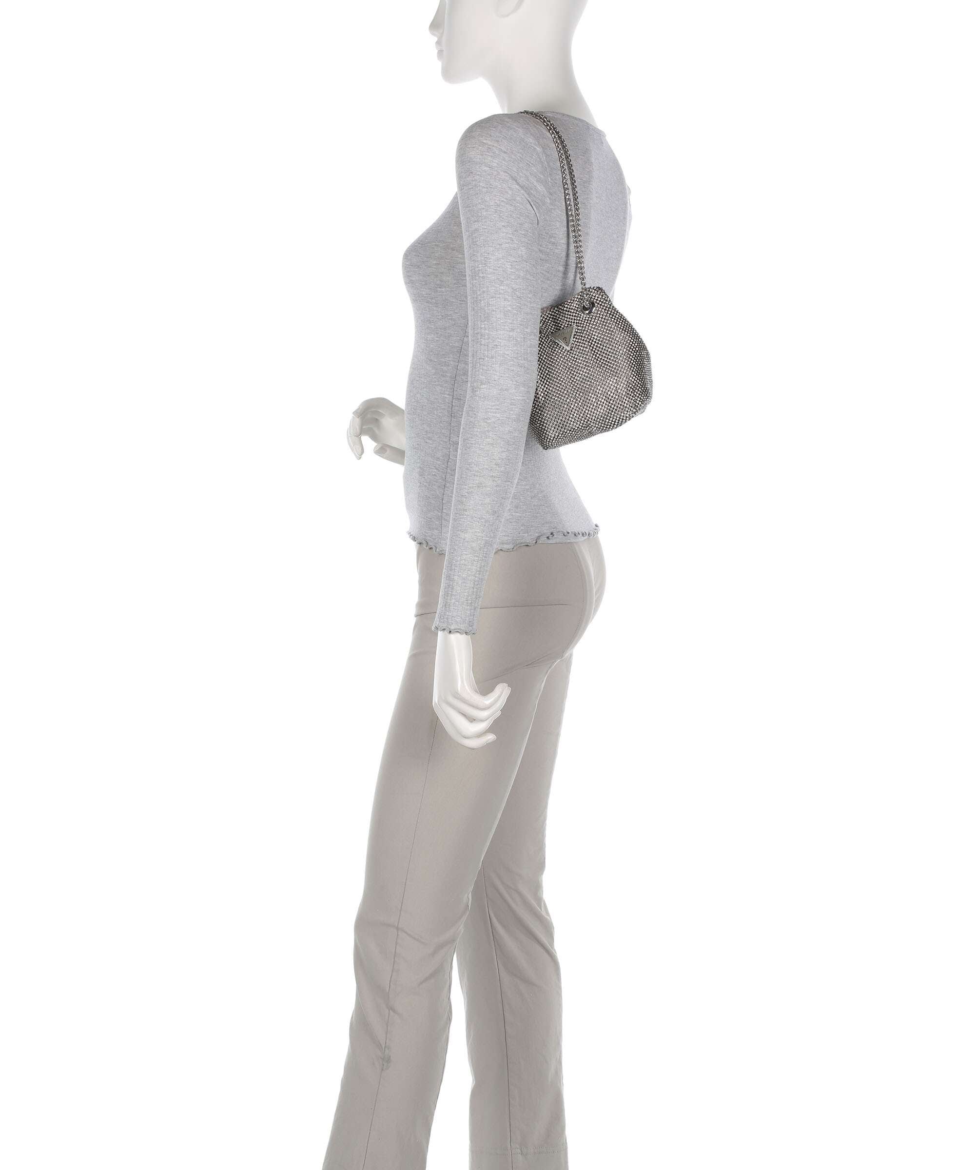 Guess Zalina Schoudertas silver - Image 4