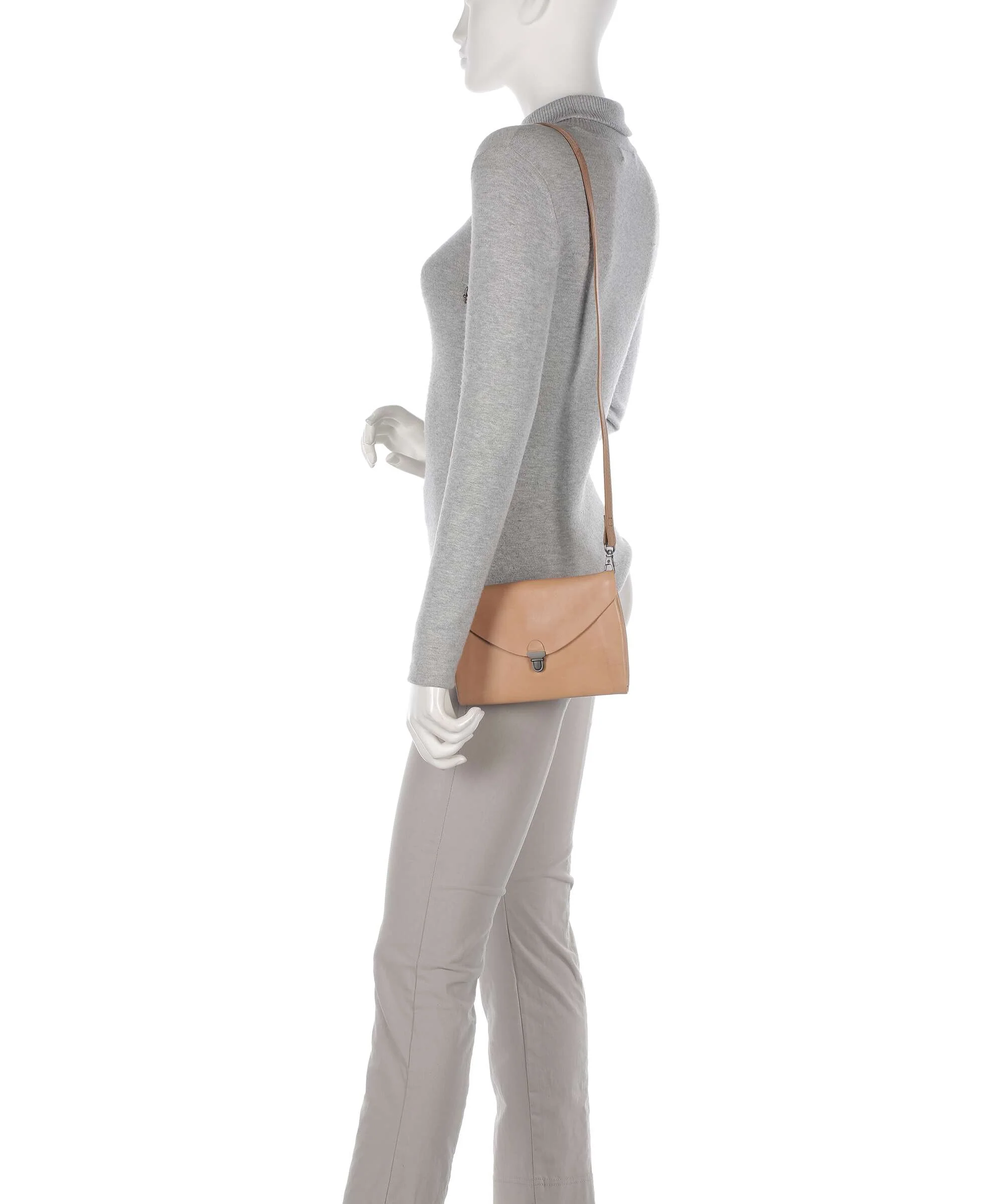 Harold's Fold Crossbody tas camel - Image 3
