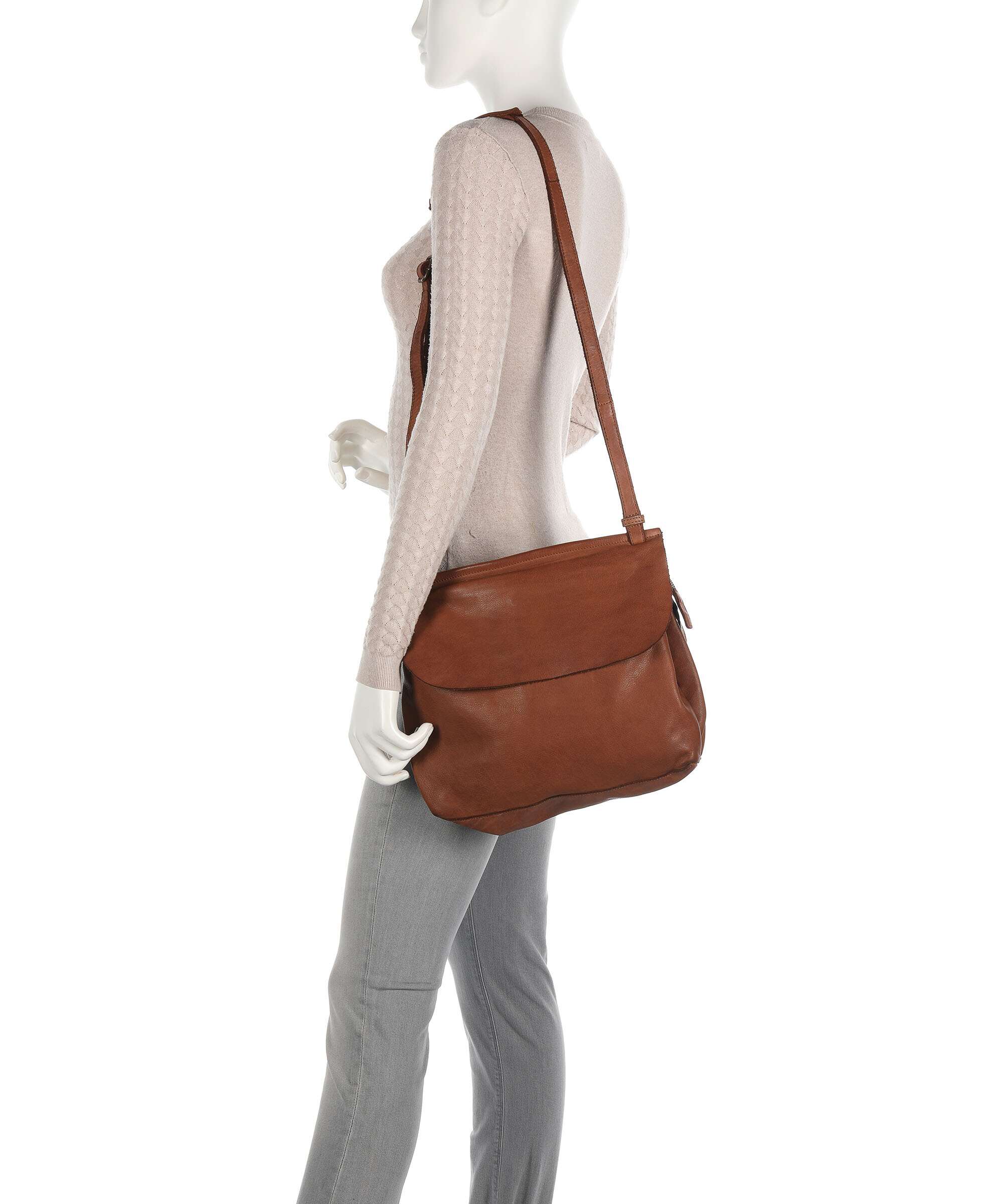 Harold's Submarine Crossbody tas cognac - Image 3