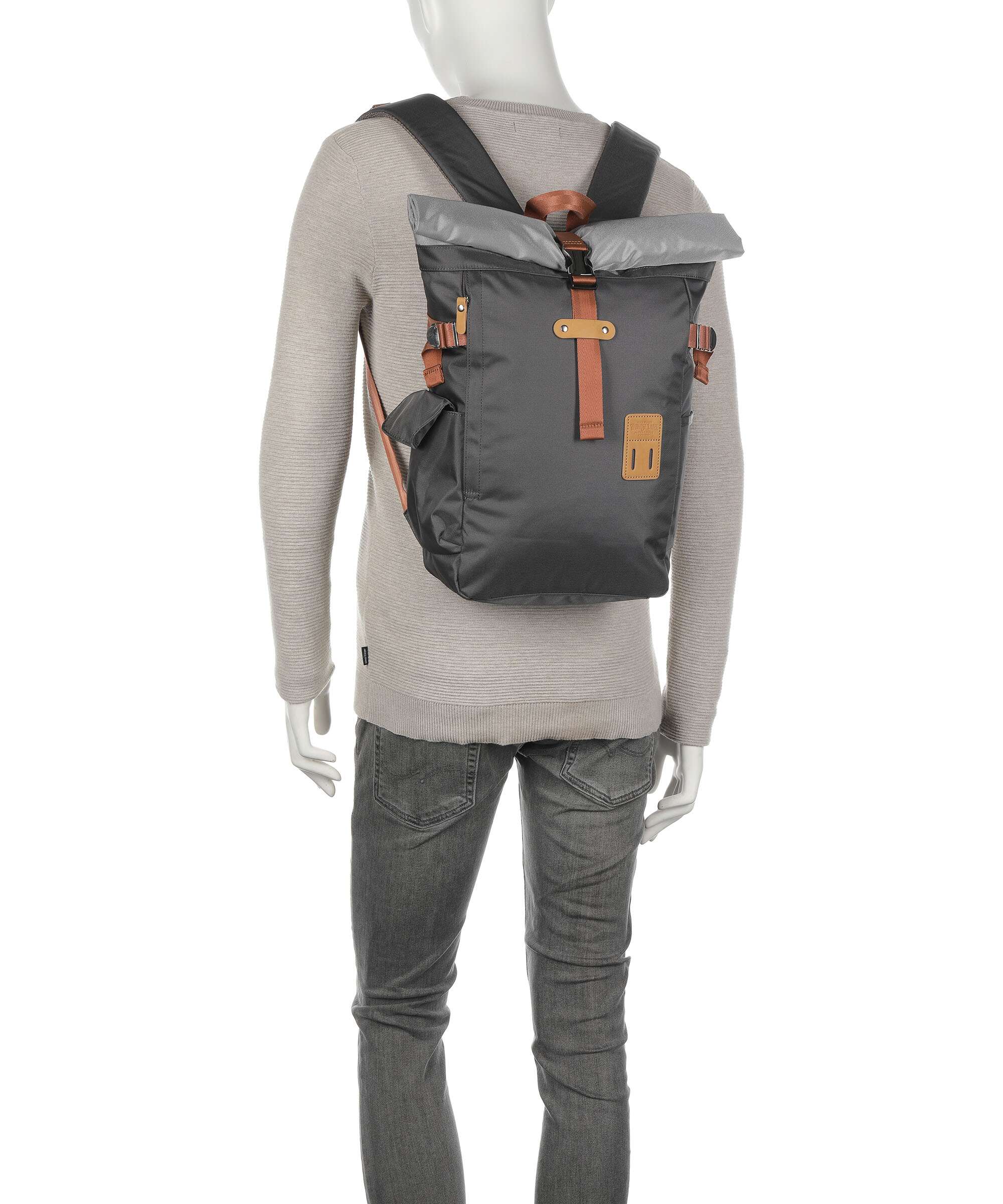Harvest Label Norikura 2.0 Rolltop rugzak burgundy - Image 4