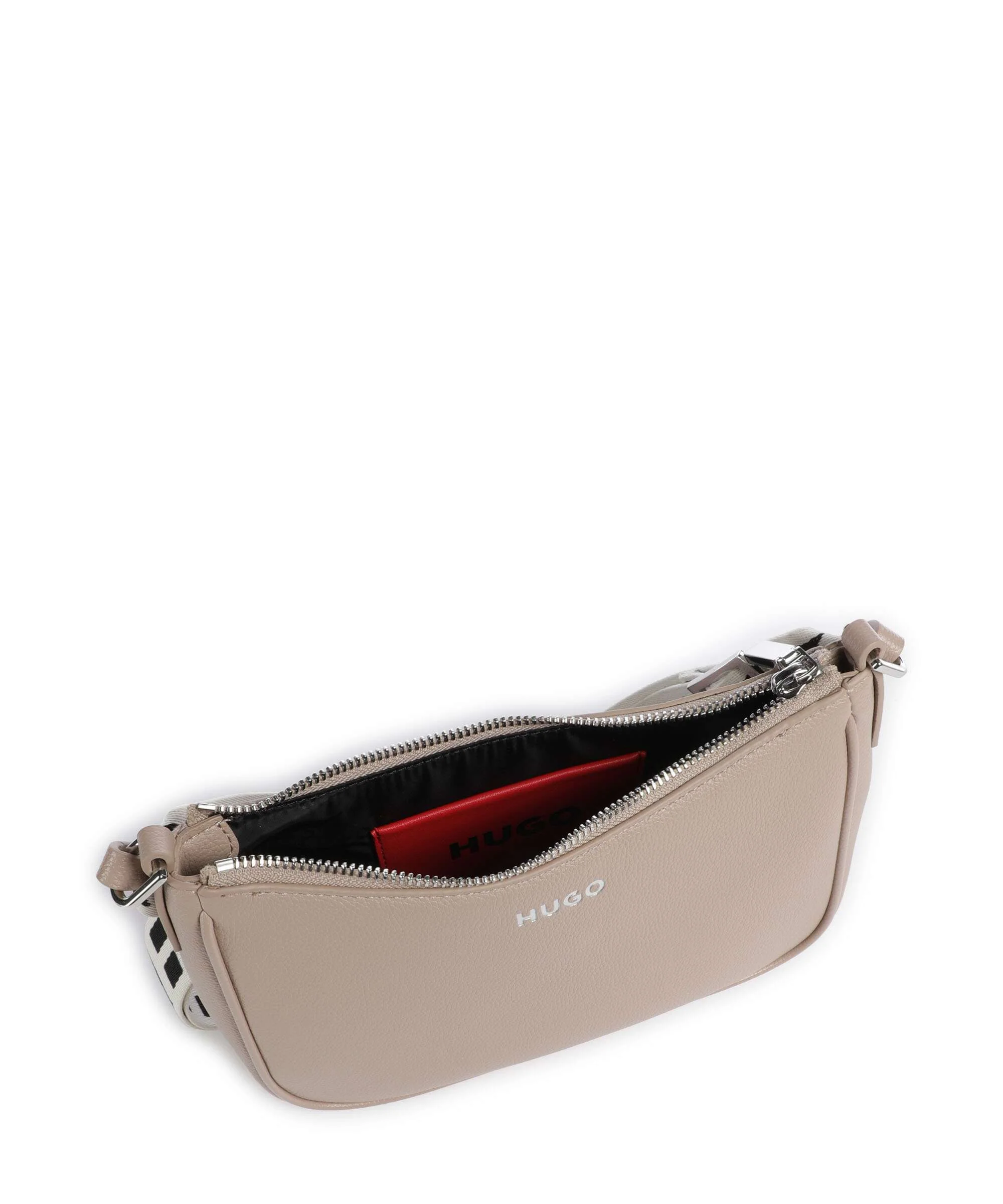 Hugo Bel Crossbody tas dark beige - Image 6