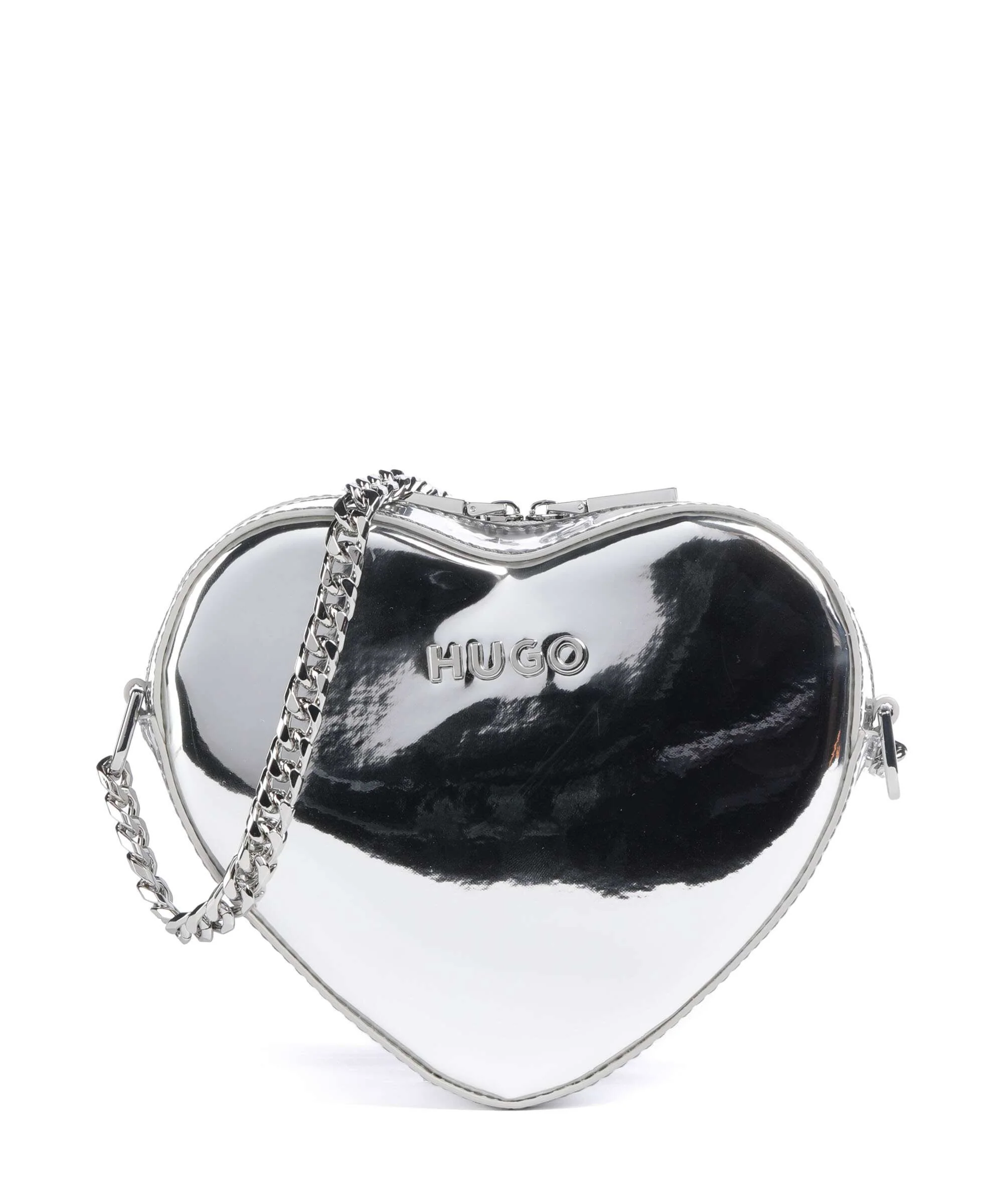 Hugo Love Crossbody tas silver