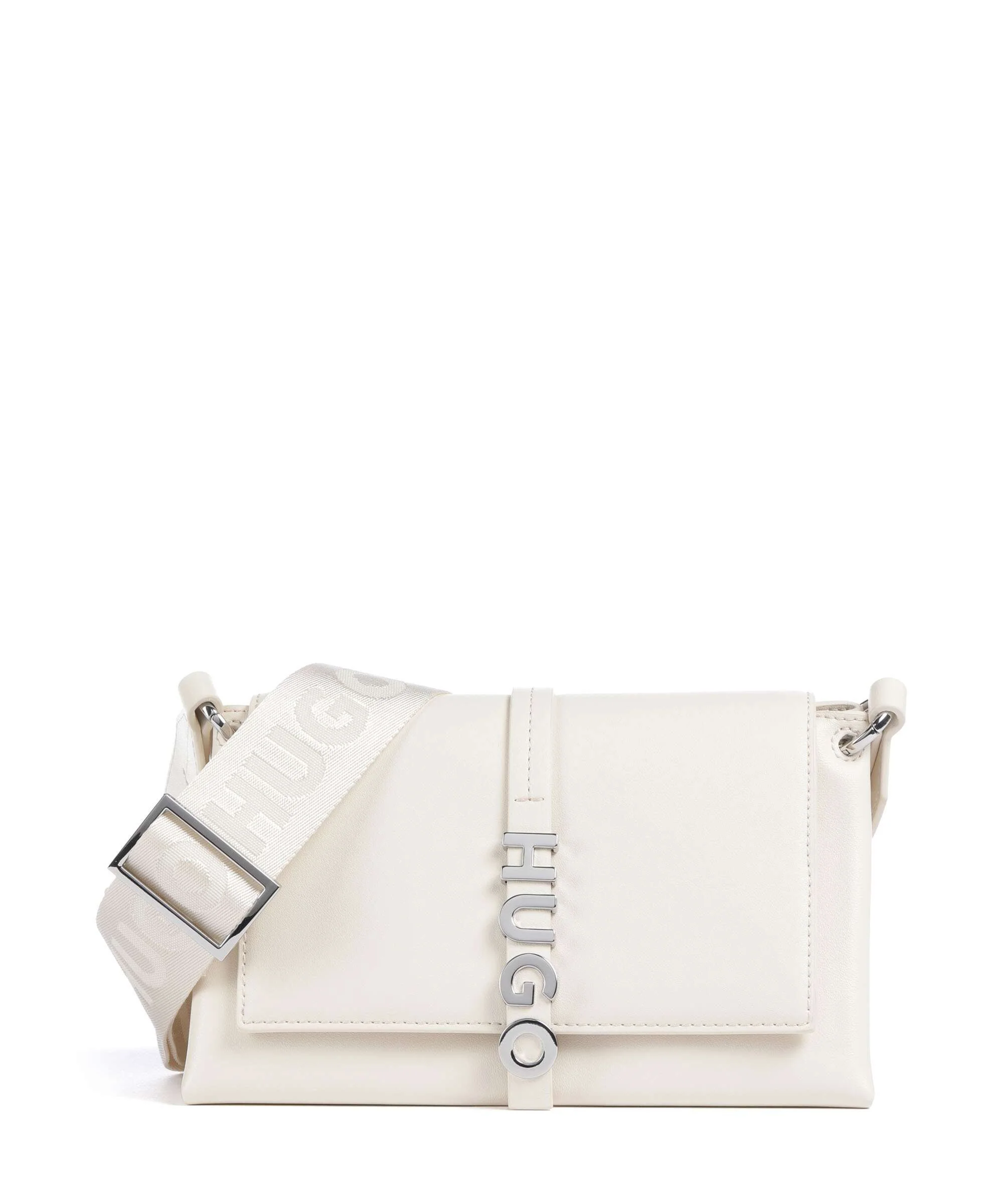 Hugo Mel Crossbody tas open white