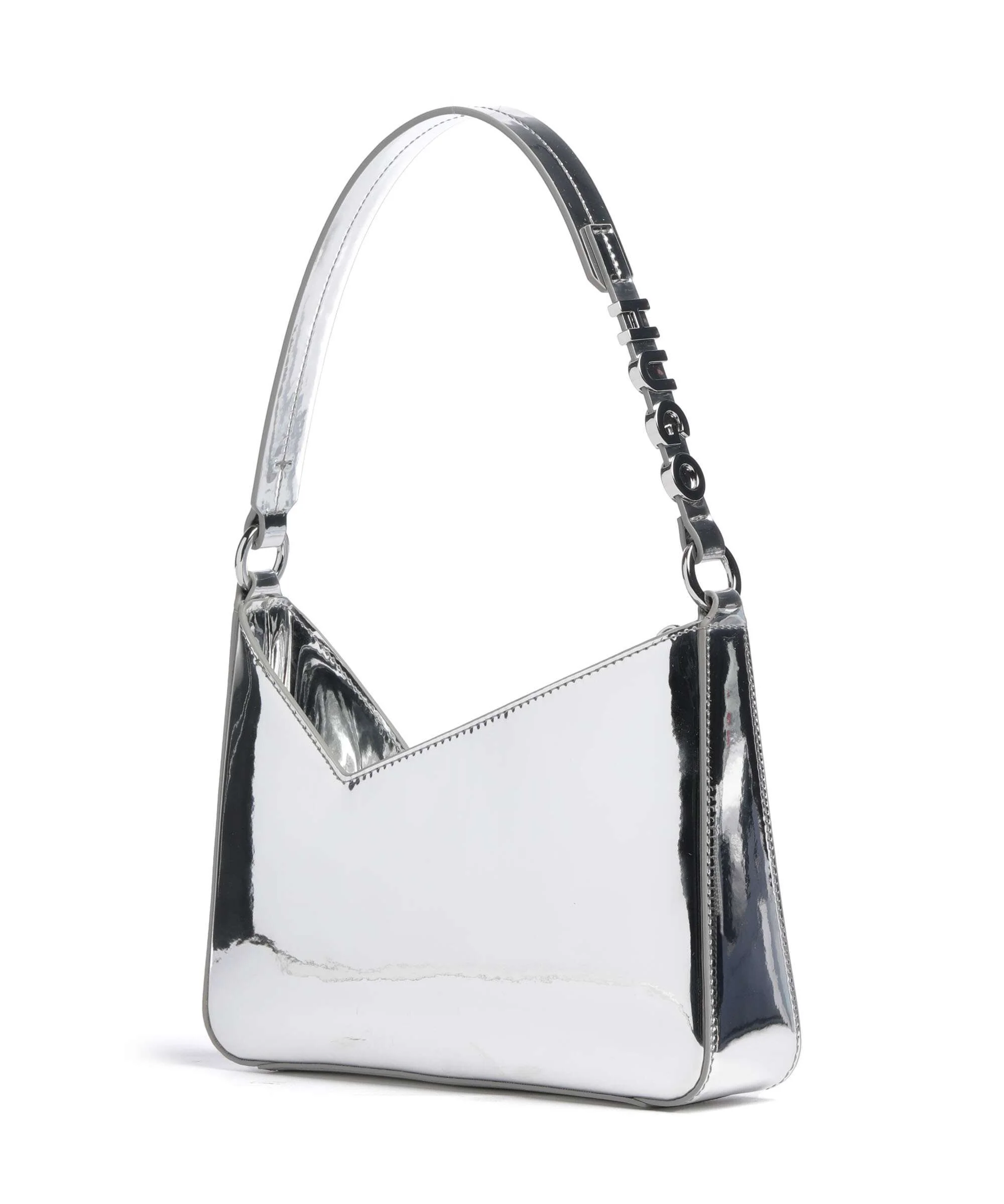Hugo Mel Schoudertas silver - Image 2