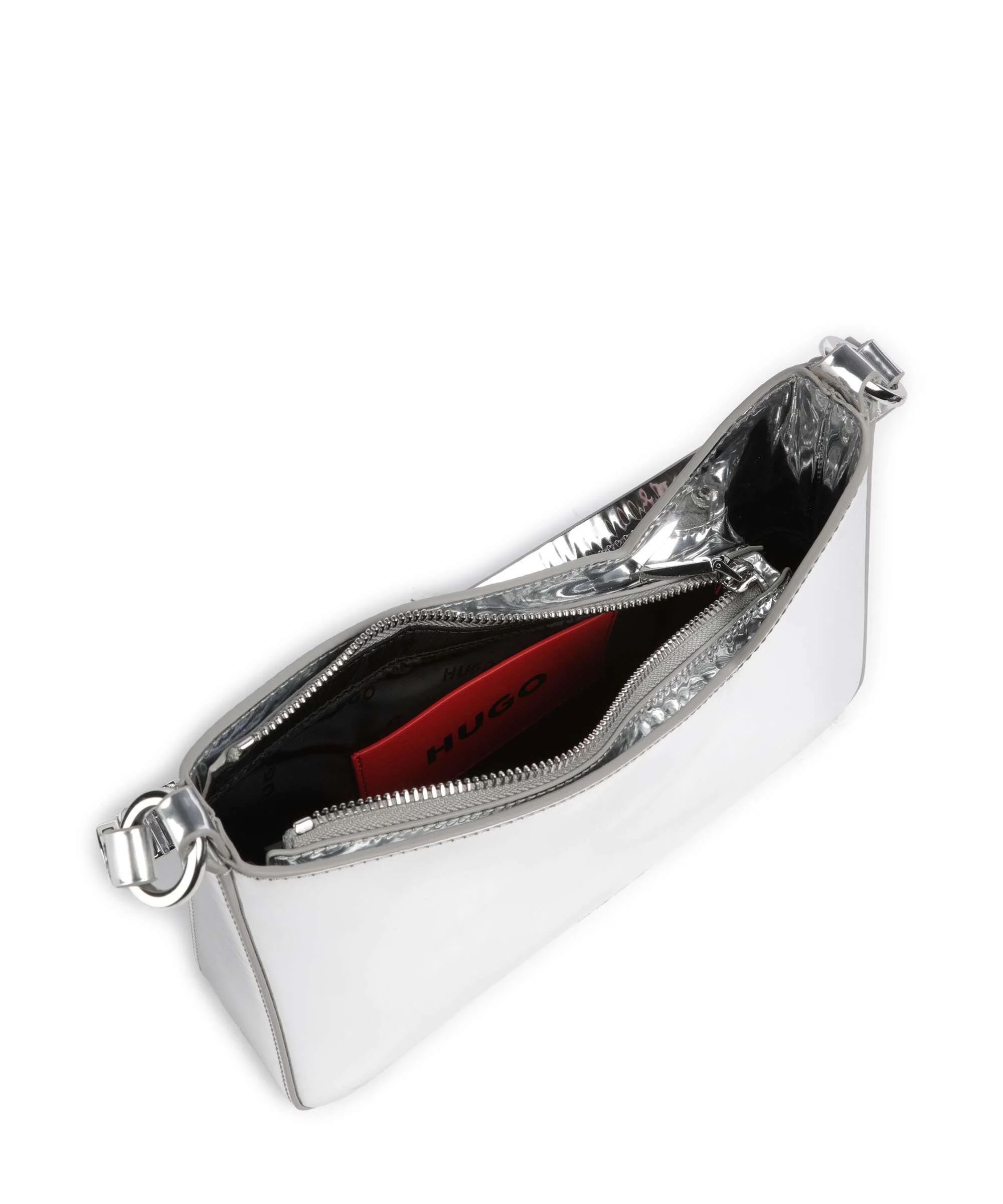 Hugo Mel Schoudertas silver - Image 6