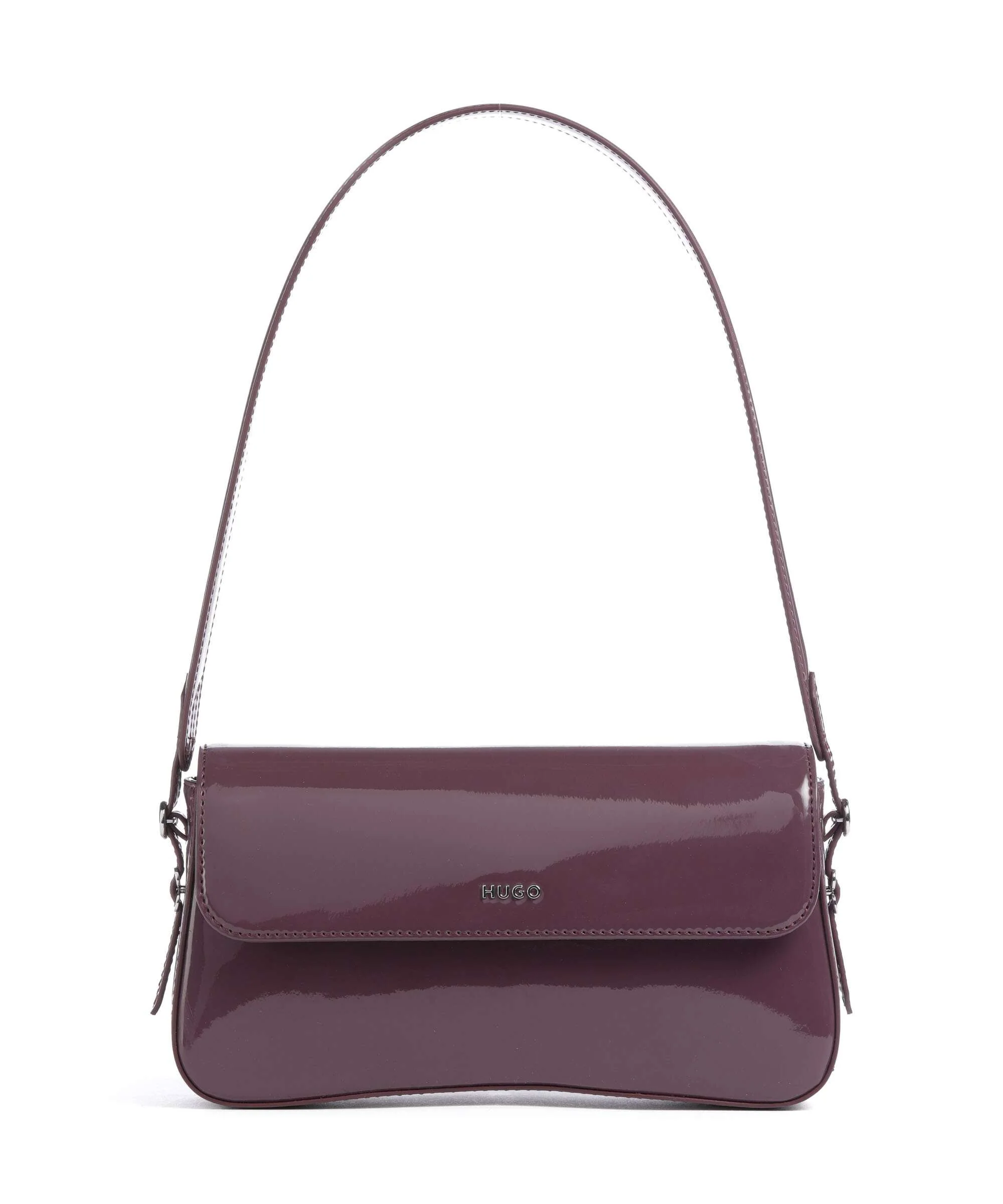 Hugo Syndra Schoudertas dark purple