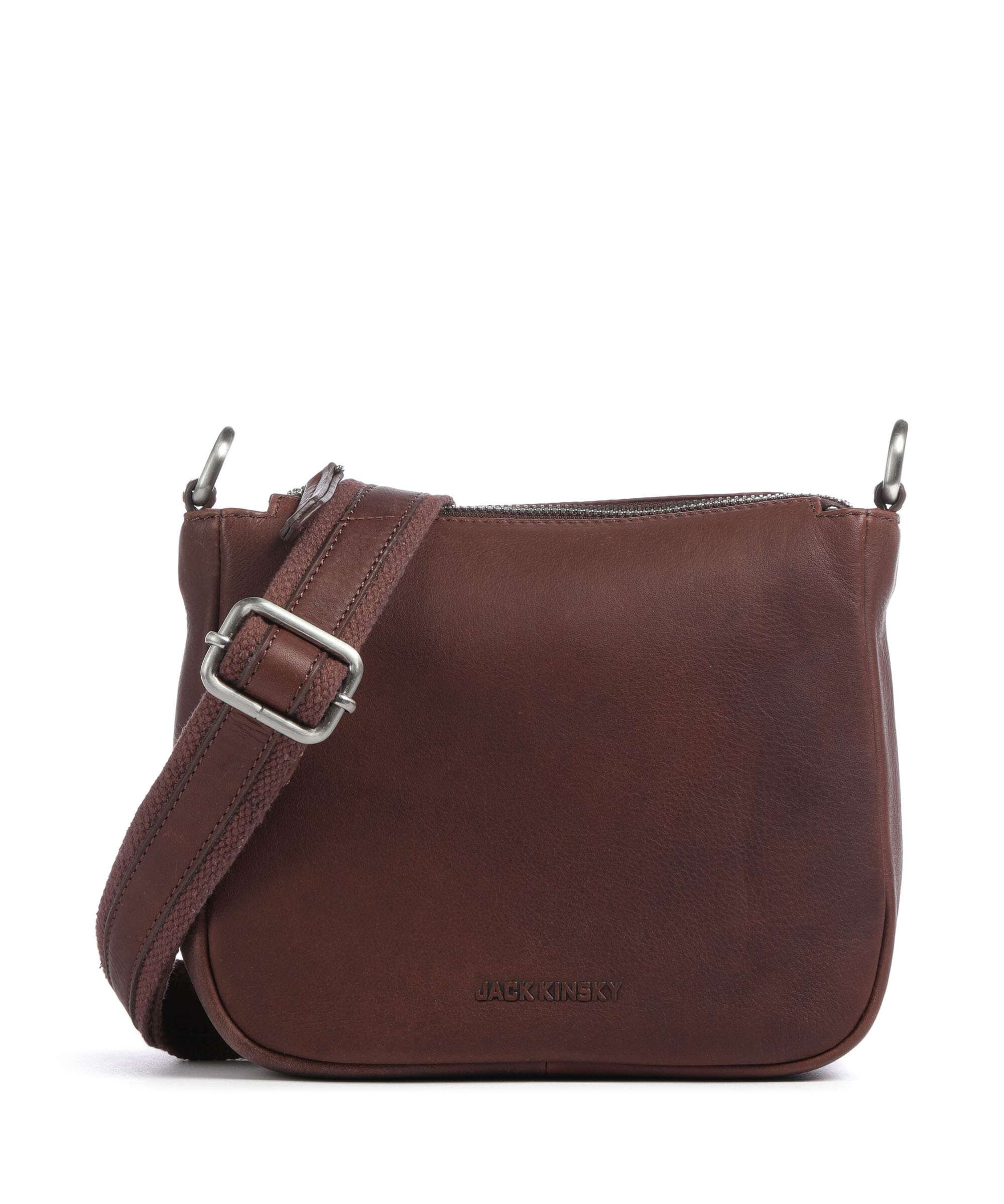 Jack Kinsky Aruba 3 Crossbody tas braun