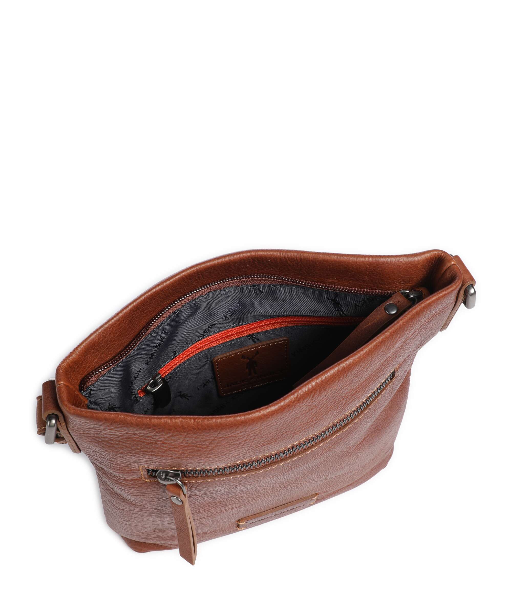 Jack Kinsky Montreal 20N Crossbody tas cognac - Image 6