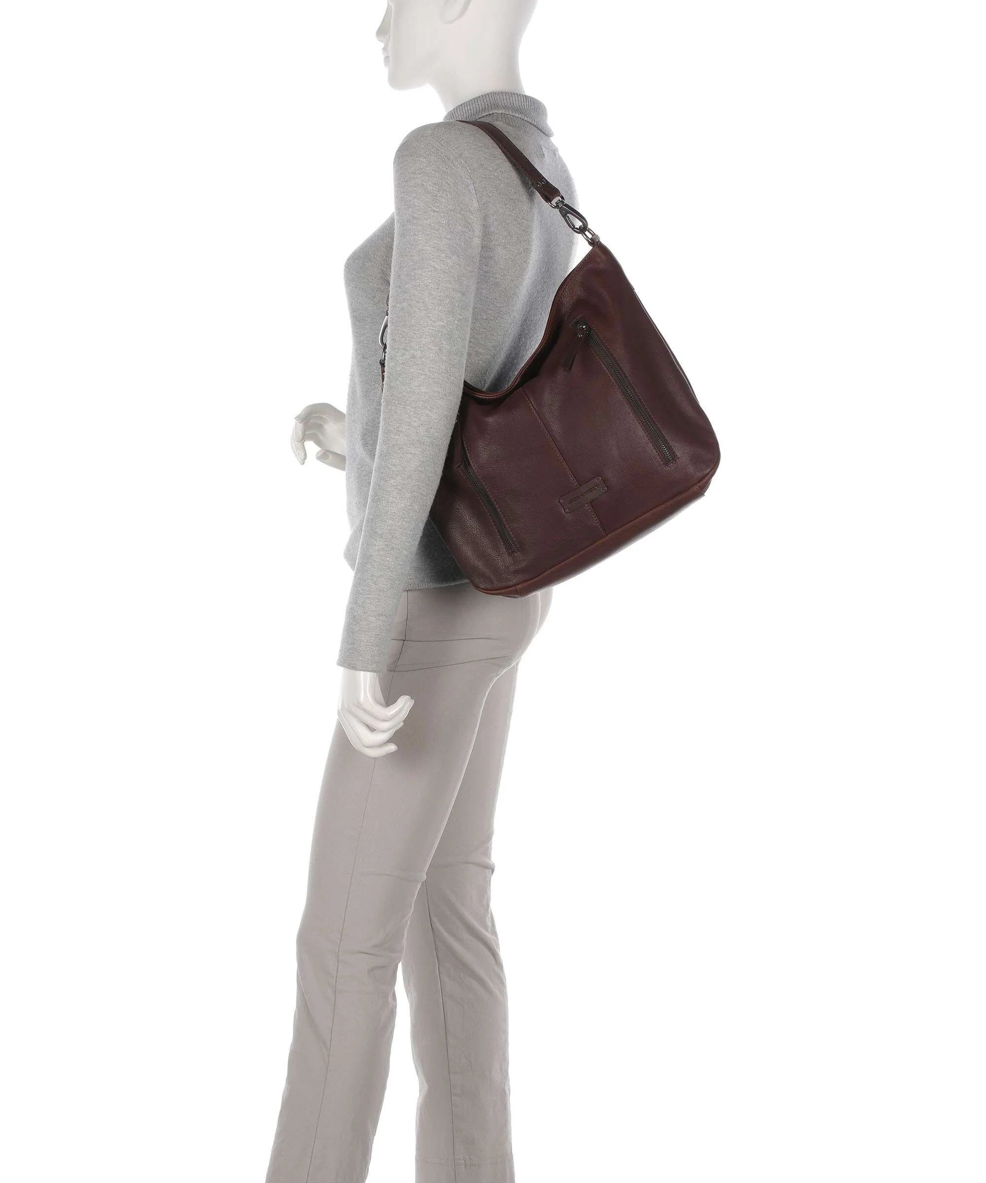 Jack Kinsky Montreal 24N Hobo tas mokka - Image 3