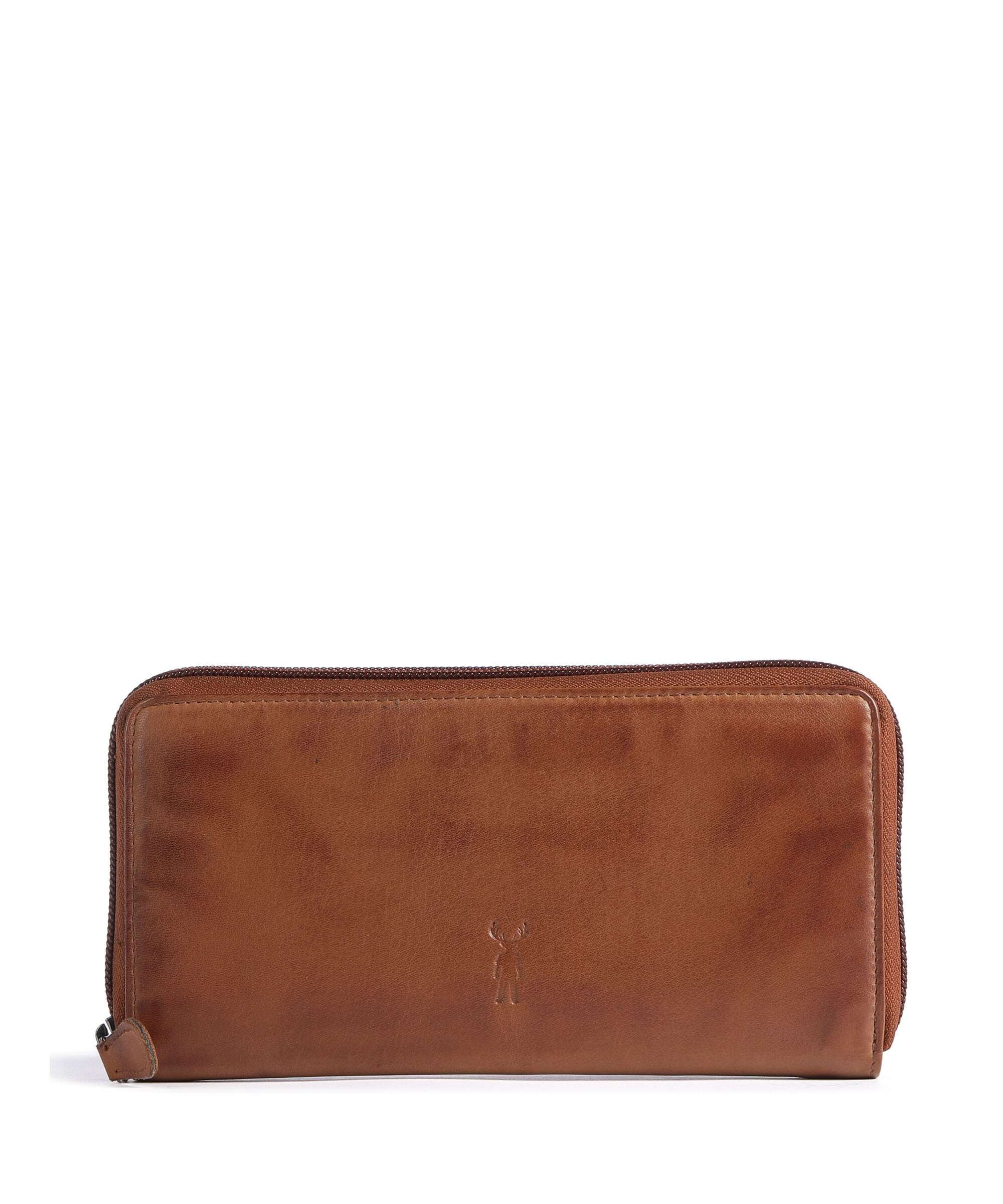 Jack Kinsky Nelson 1018 Portemonnee cognac