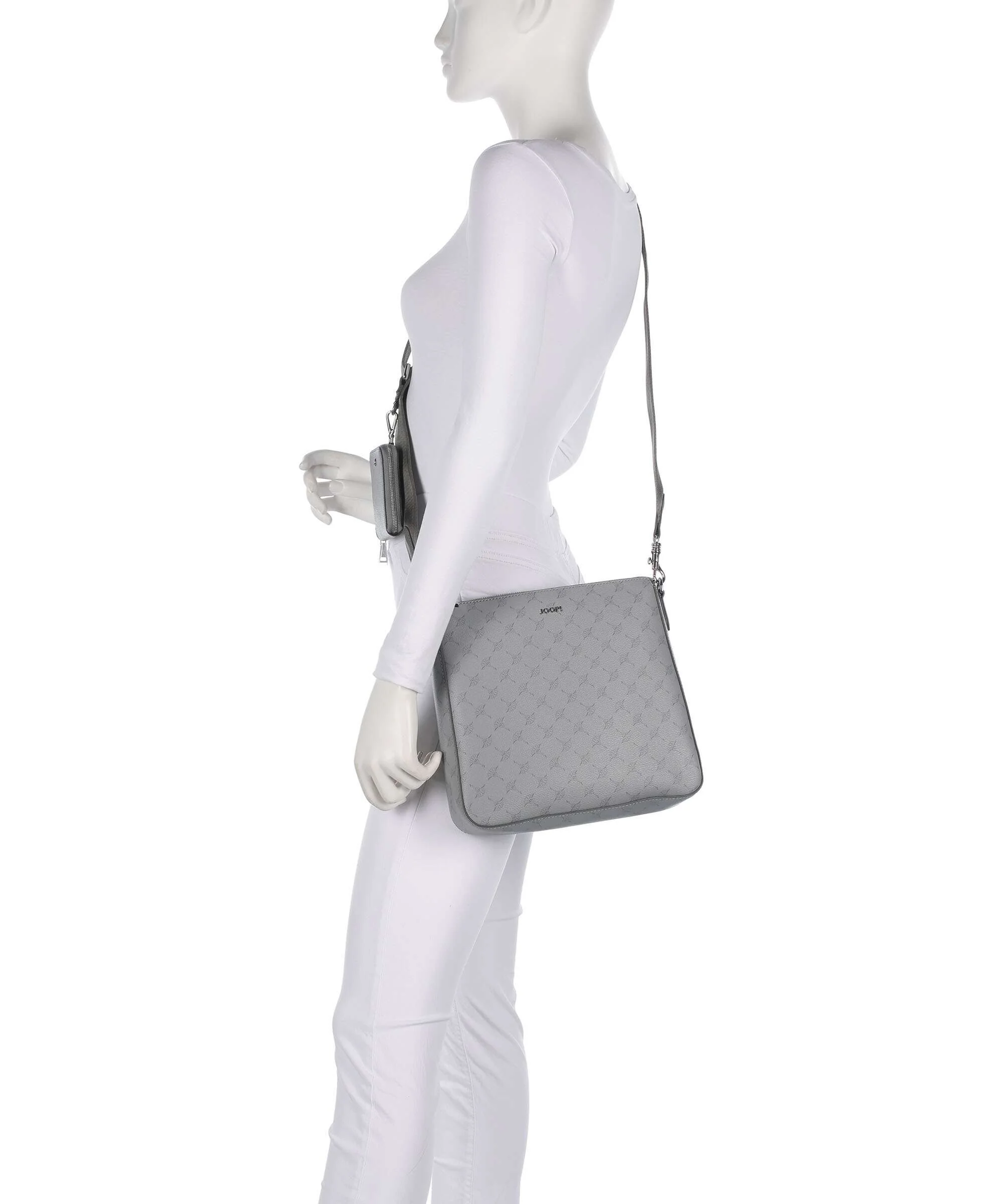 JOOP! Cortina 1.0 Jasmina Crossbody tas frost gray - Image 3