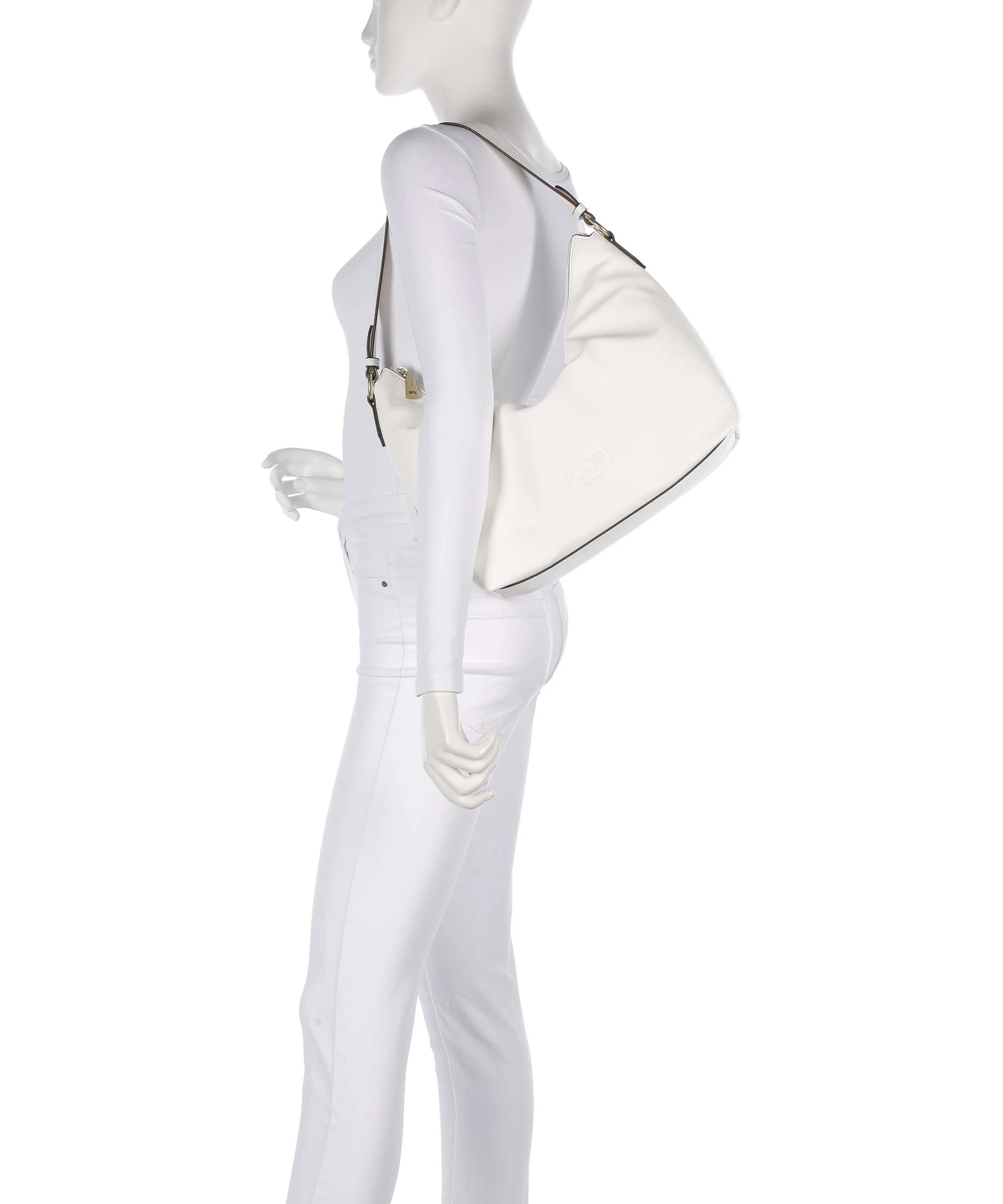 JOOP! Jeans Cuore Lettera Dalia Hobo tas white - Image 3