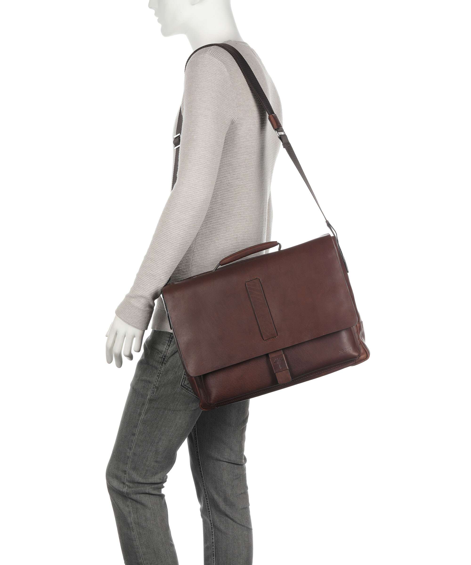JOOP! Loreto Kreon Aktetas dark brown - Image 3