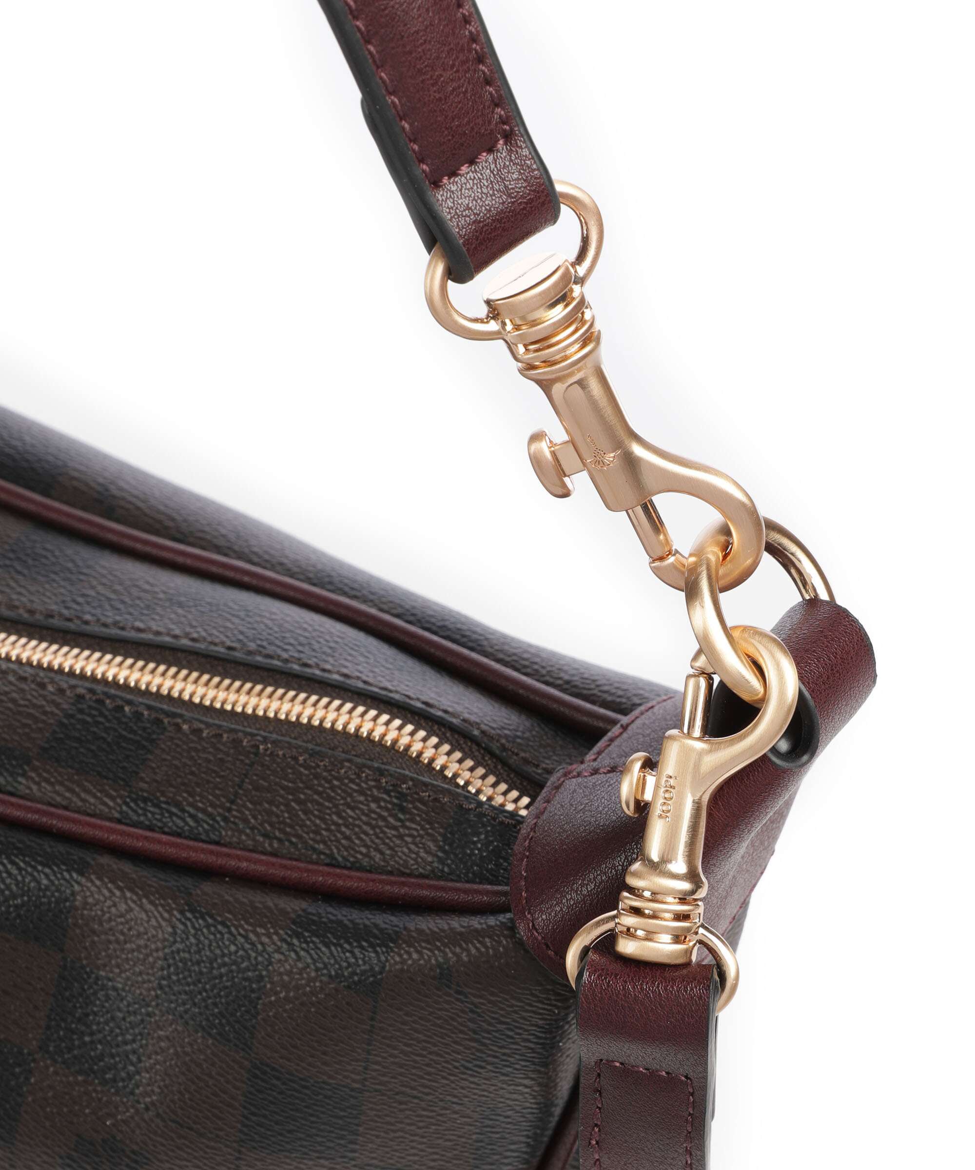 JOOP! Piazza Edition Jennifer Hobo tas burgundy - Image 4